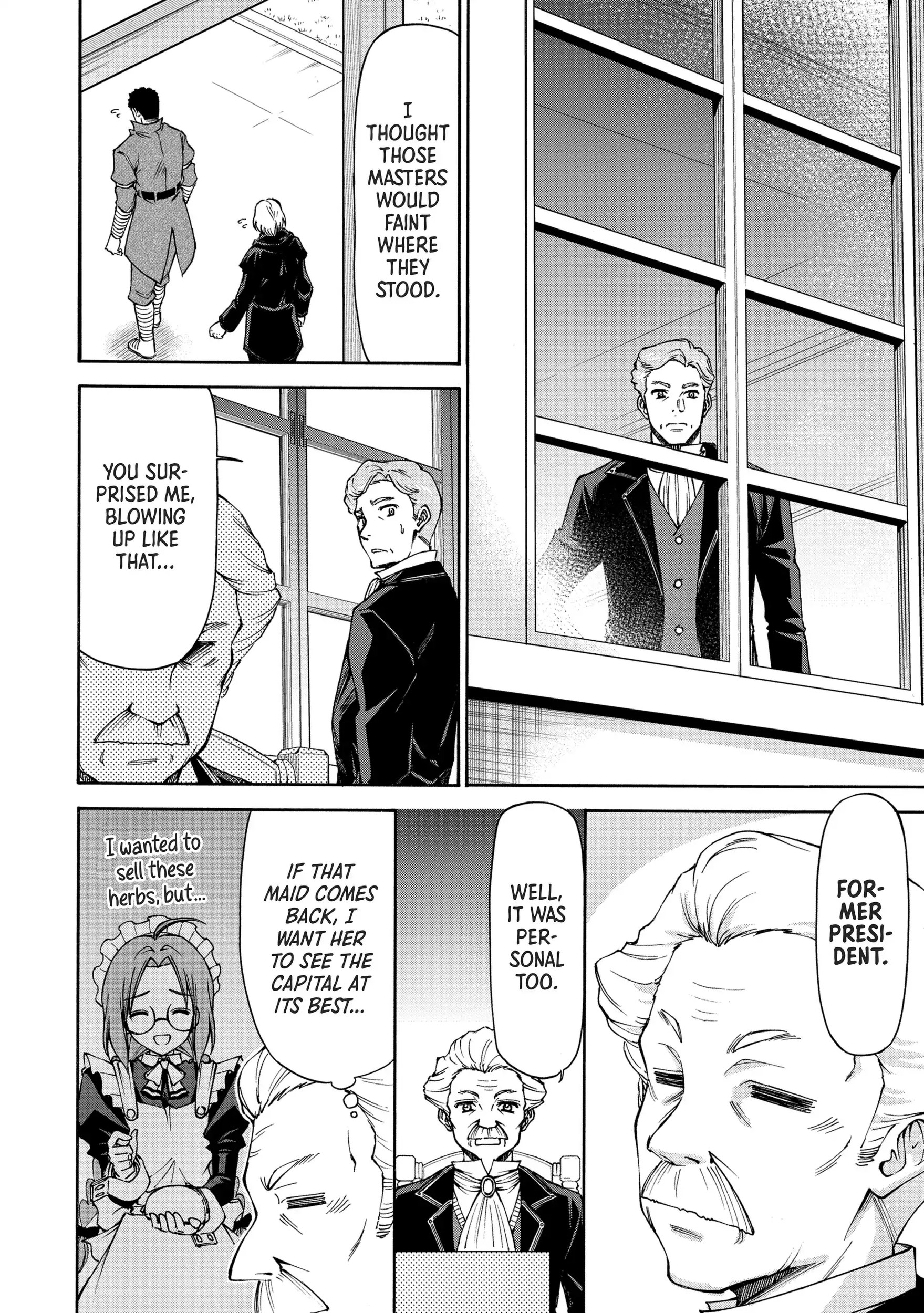 Maid nara Touzen desu. ~Nureginu wo Kiserareta Bannou Maid-san wa Tabi ni Deru Koto ni shimashita.~ Chapter 5 - page 2