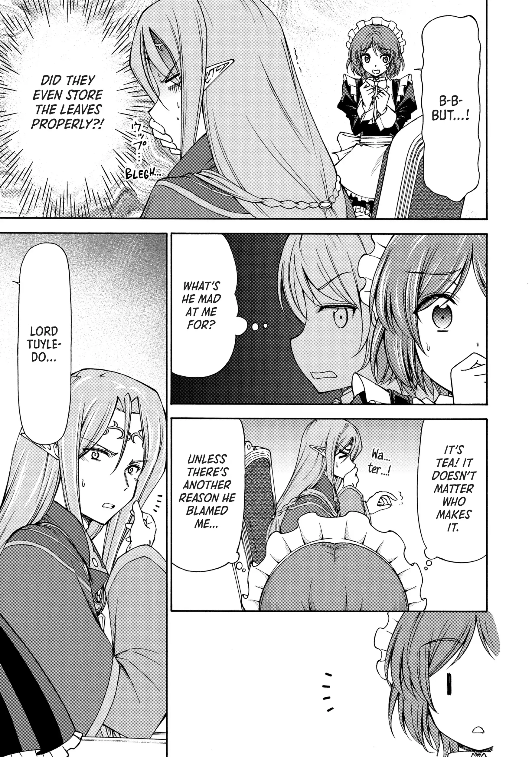 Maid nara Touzen desu. ~Nureginu wo Kiserareta Bannou Maid-san wa Tabi ni Deru Koto ni shimashita.~ Chapter 5 - page 21