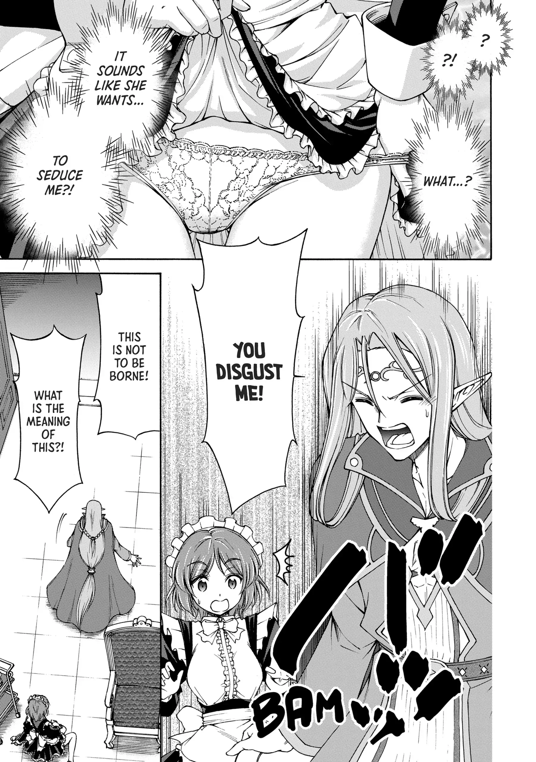 Maid nara Touzen desu. ~Nureginu wo Kiserareta Bannou Maid-san wa Tabi ni Deru Koto ni shimashita.~ Chapter 5 - page 23