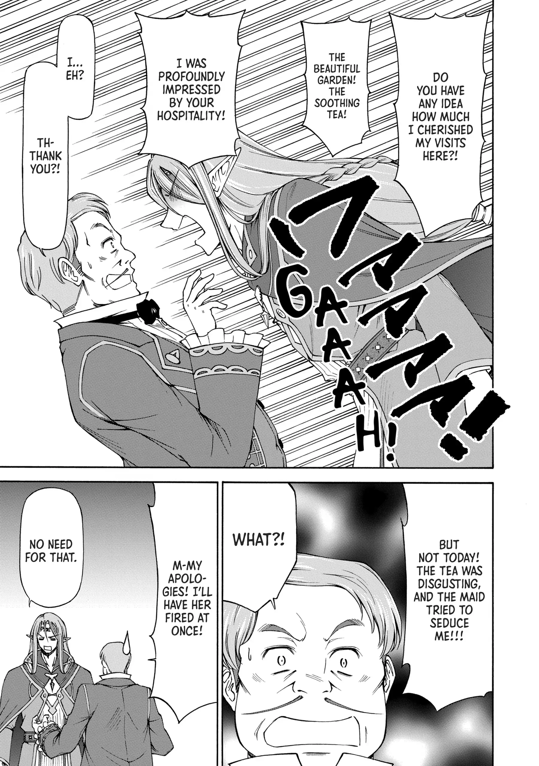 Maid nara Touzen desu. ~Nureginu wo Kiserareta Bannou Maid-san wa Tabi ni Deru Koto ni shimashita.~ Chapter 5 - page 25