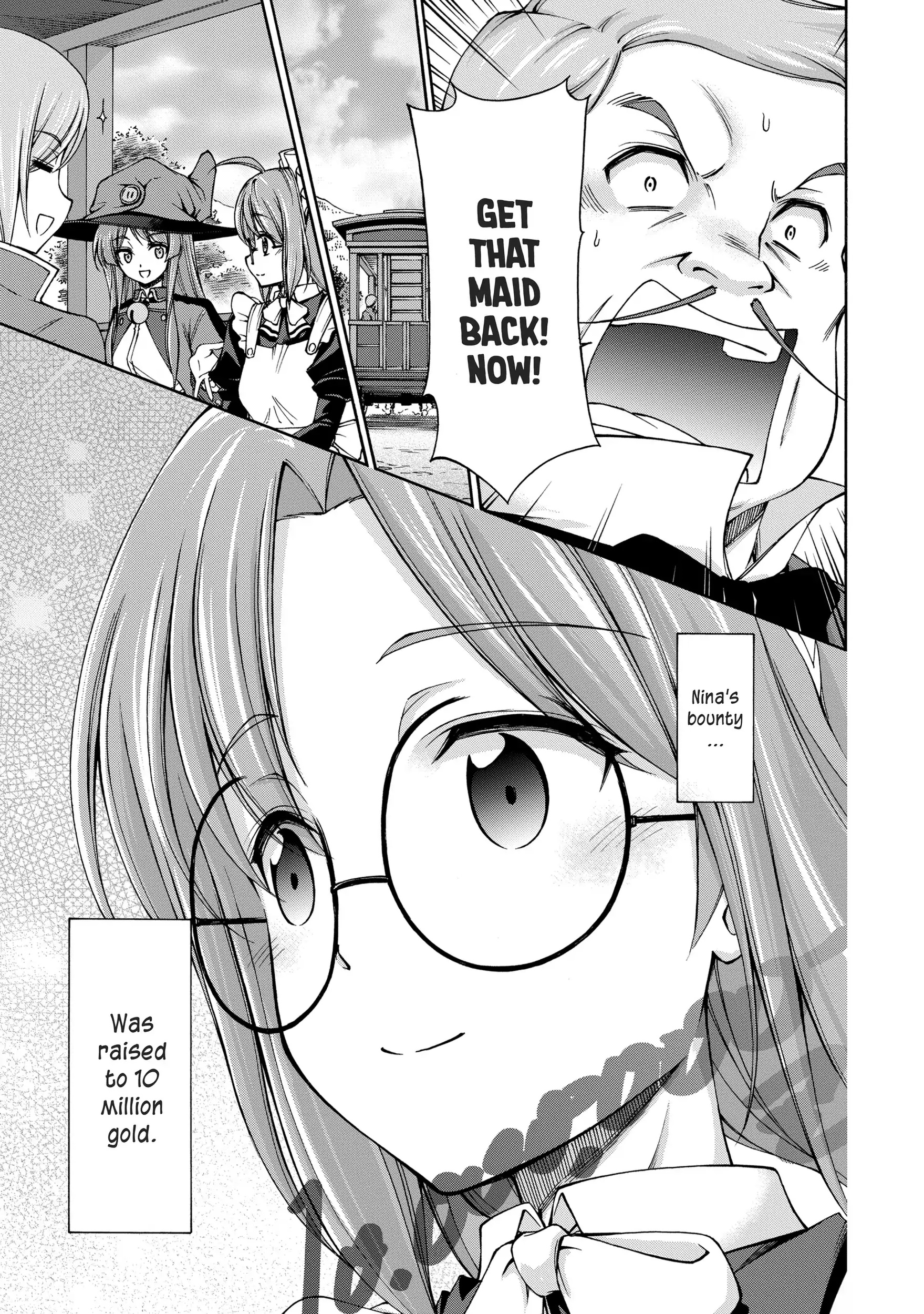 Maid nara Touzen desu. ~Nureginu wo Kiserareta Bannou Maid-san wa Tabi ni Deru Koto ni shimashita.~ Chapter 5 - page 29