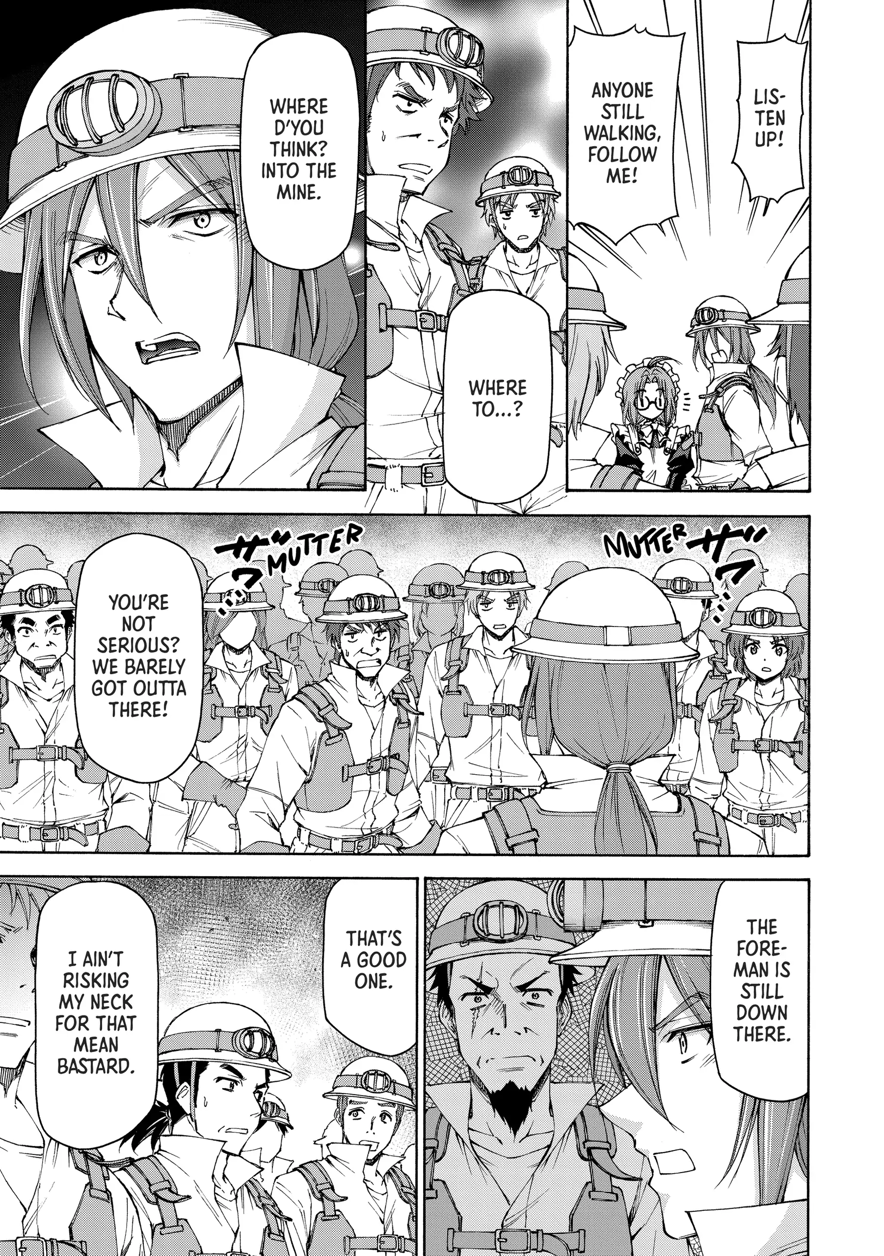 Maid nara Touzen desu. ~Nureginu wo Kiserareta Bannou Maid-san wa Tabi ni Deru Koto ni shimashita.~ Chapter 8 - page 17