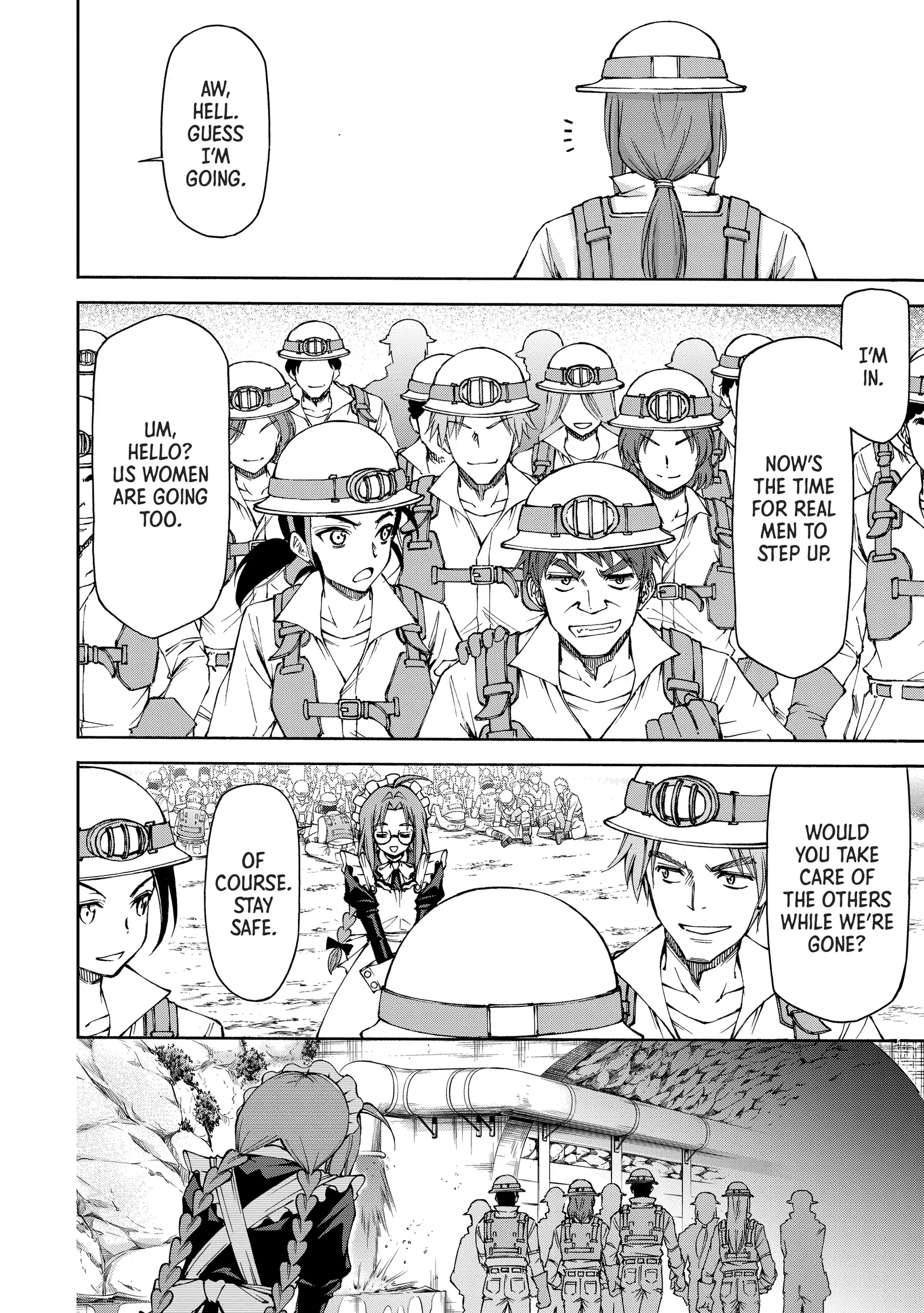 Maid nara Touzen desu. ~Nureginu wo Kiserareta Bannou Maid-san wa Tabi ni Deru Koto ni shimashita.~ Chapter 8 - page 20