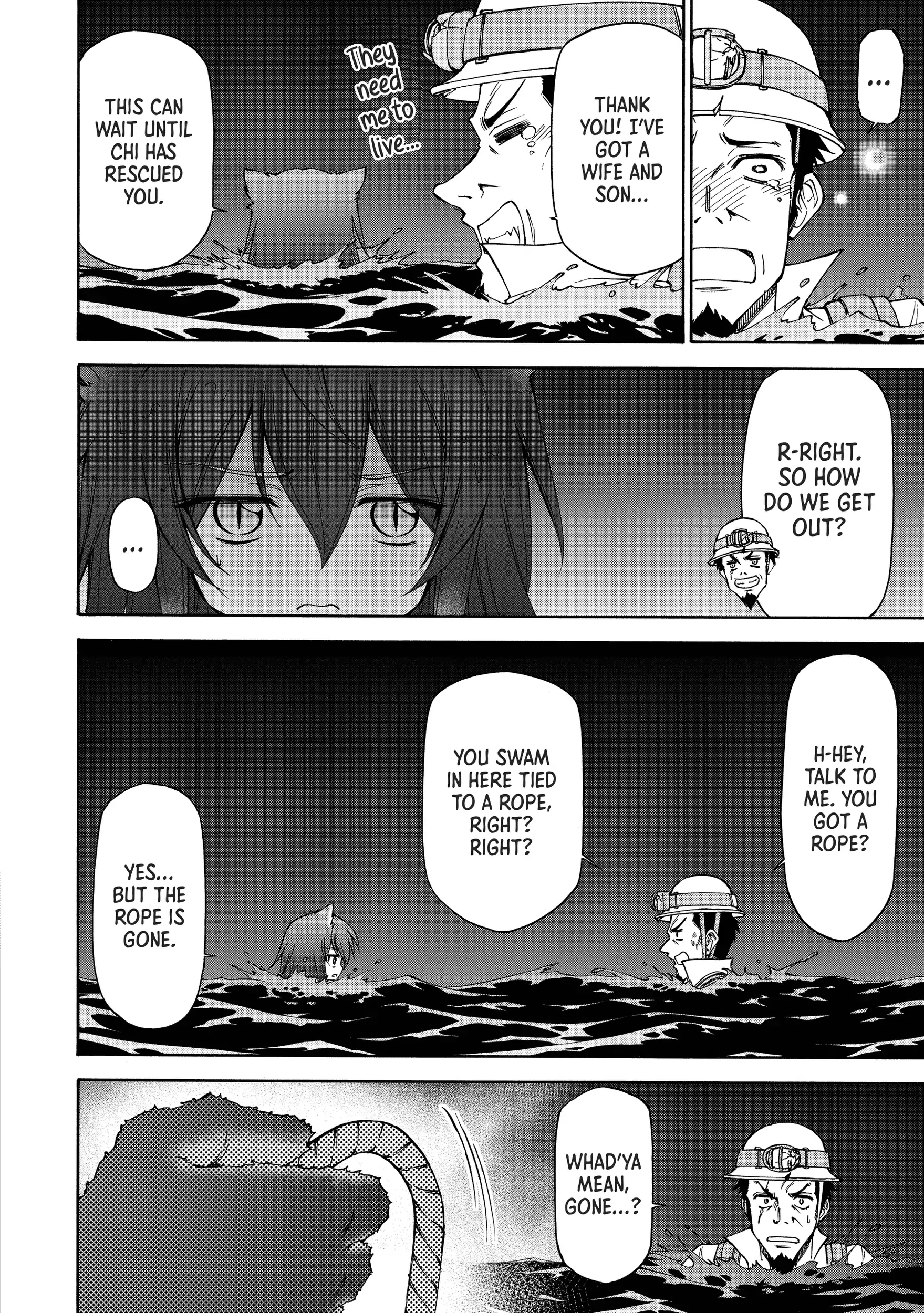 Maid nara Touzen desu. ~Nureginu wo Kiserareta Bannou Maid-san wa Tabi ni Deru Koto ni shimashita.~ Chapter 8 - page 36