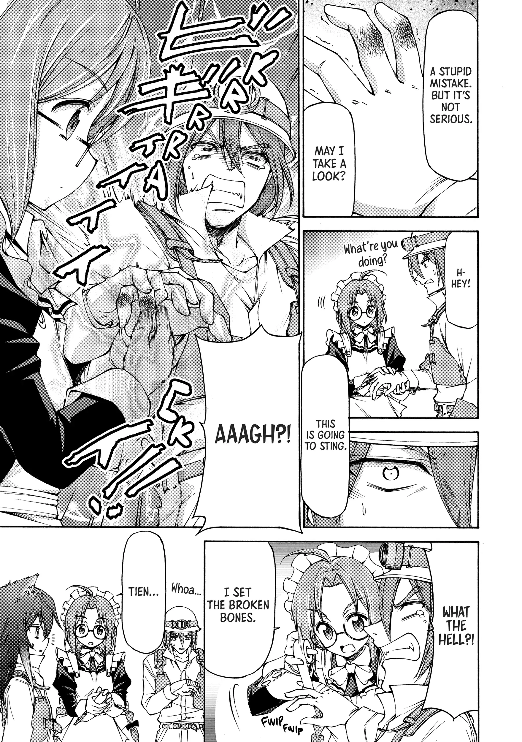 Maid nara Touzen desu. ~Nureginu wo Kiserareta Bannou Maid-san wa Tabi ni Deru Koto ni shimashita.~ Chapter 8 - page 5