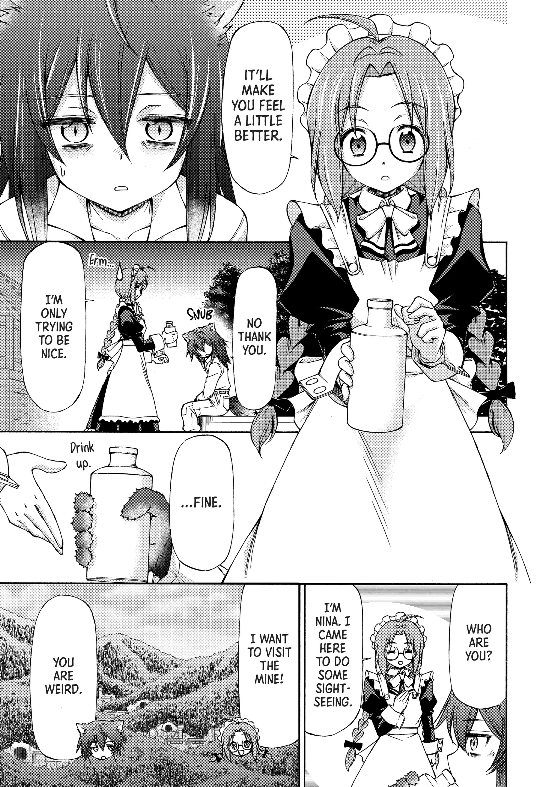 Maid nara Touzen desu. ~Nureginu wo Kiserareta Bannou Maid-san wa Tabi ni Deru Koto ni shimashita.~ Chapter 6 - page 12