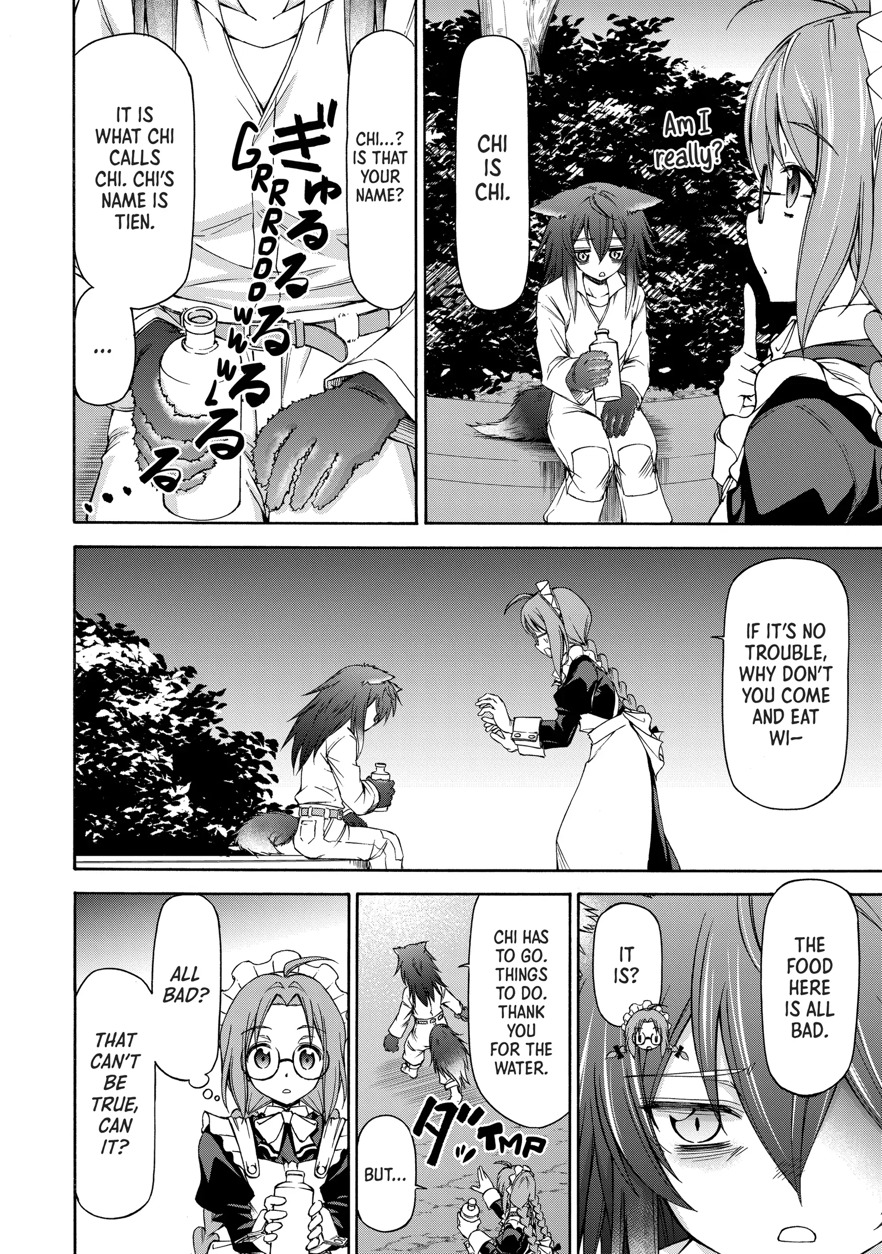 Maid nara Touzen desu. ~Nureginu wo Kiserareta Bannou Maid-san wa Tabi ni Deru Koto ni shimashita.~ Chapter 6 - page 13
