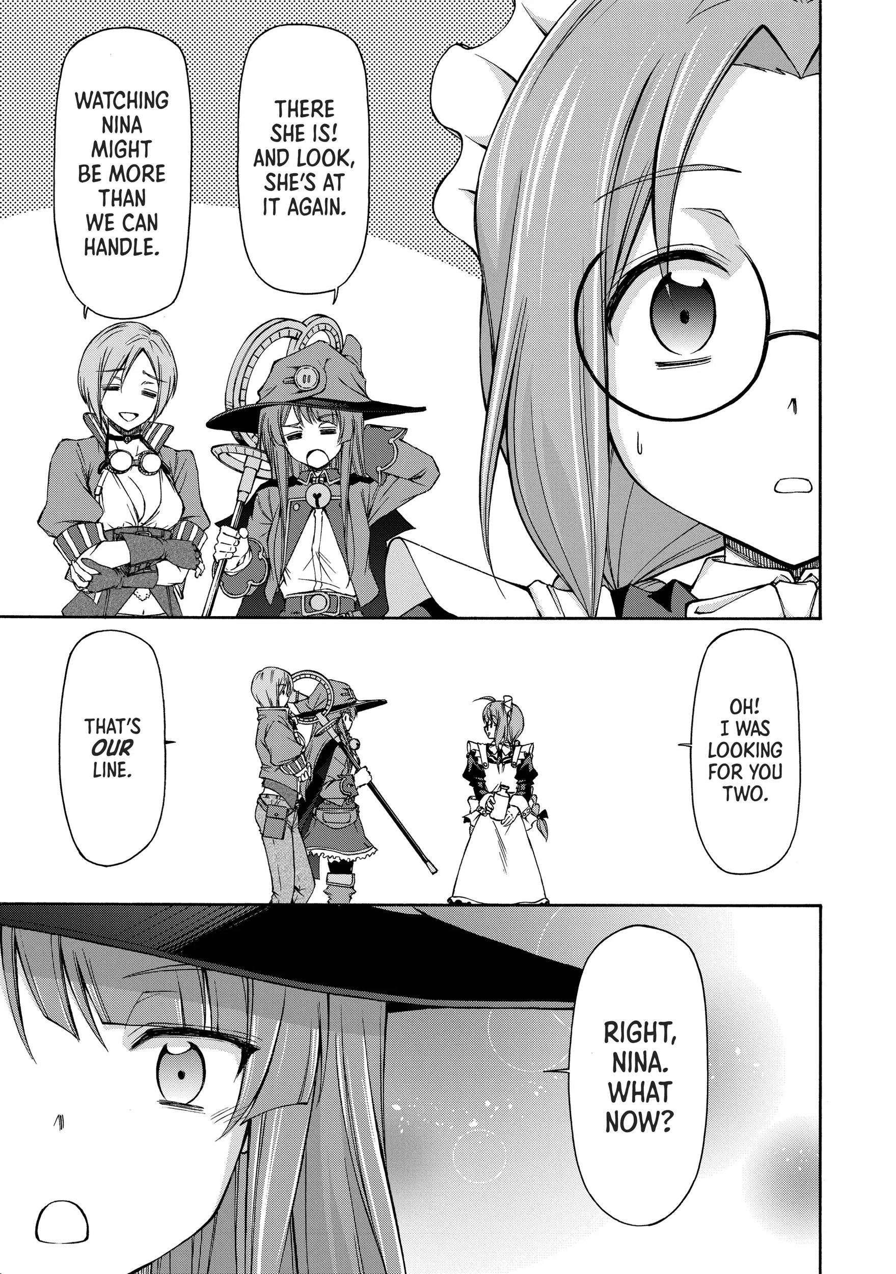 Maid nara Touzen desu. ~Nureginu wo Kiserareta Bannou Maid-san wa Tabi ni Deru Koto ni shimashita.~ Chapter 6 - page 14