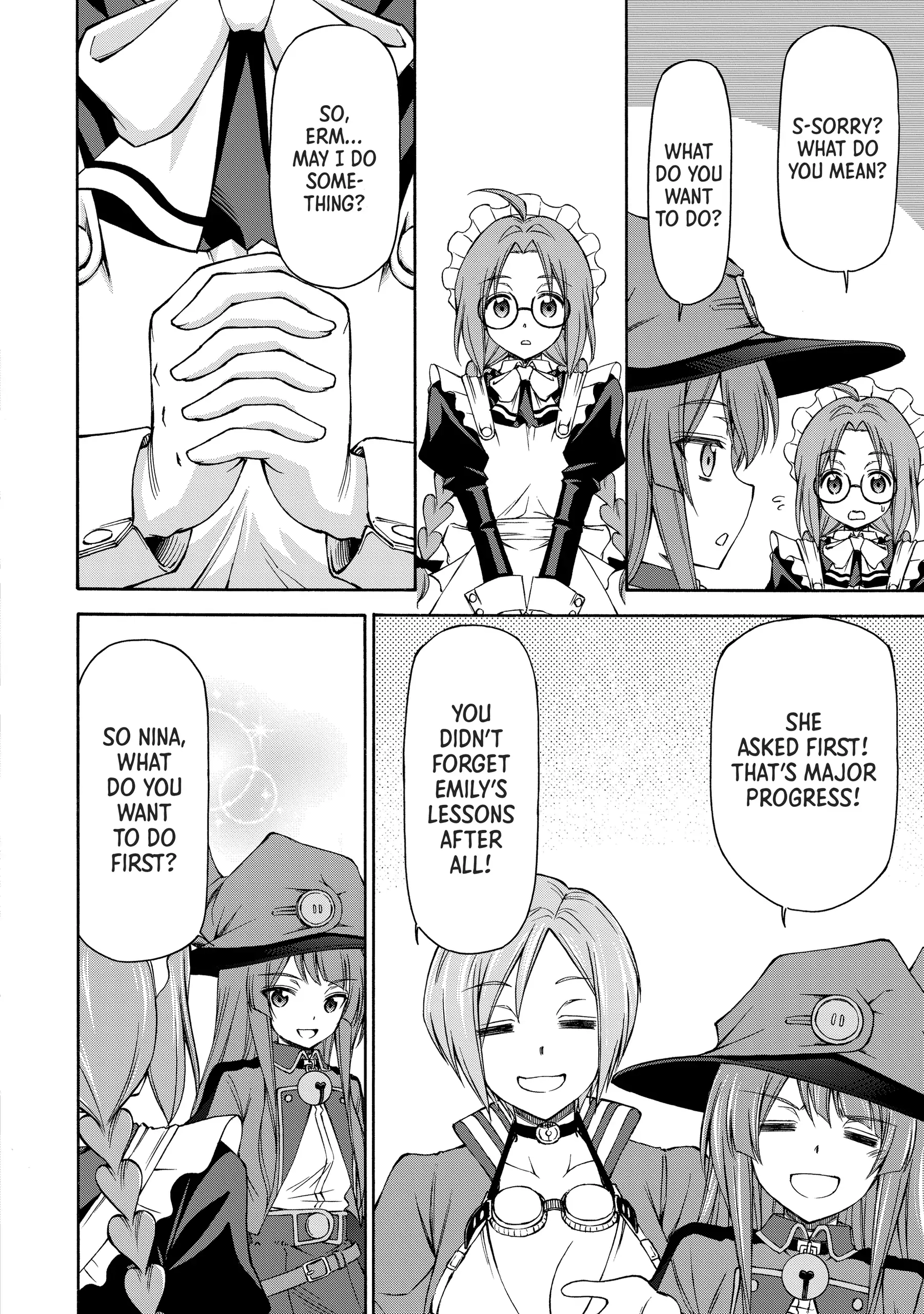 Maid nara Touzen desu. ~Nureginu wo Kiserareta Bannou Maid-san wa Tabi ni Deru Koto ni shimashita.~ Chapter 6 - page 15