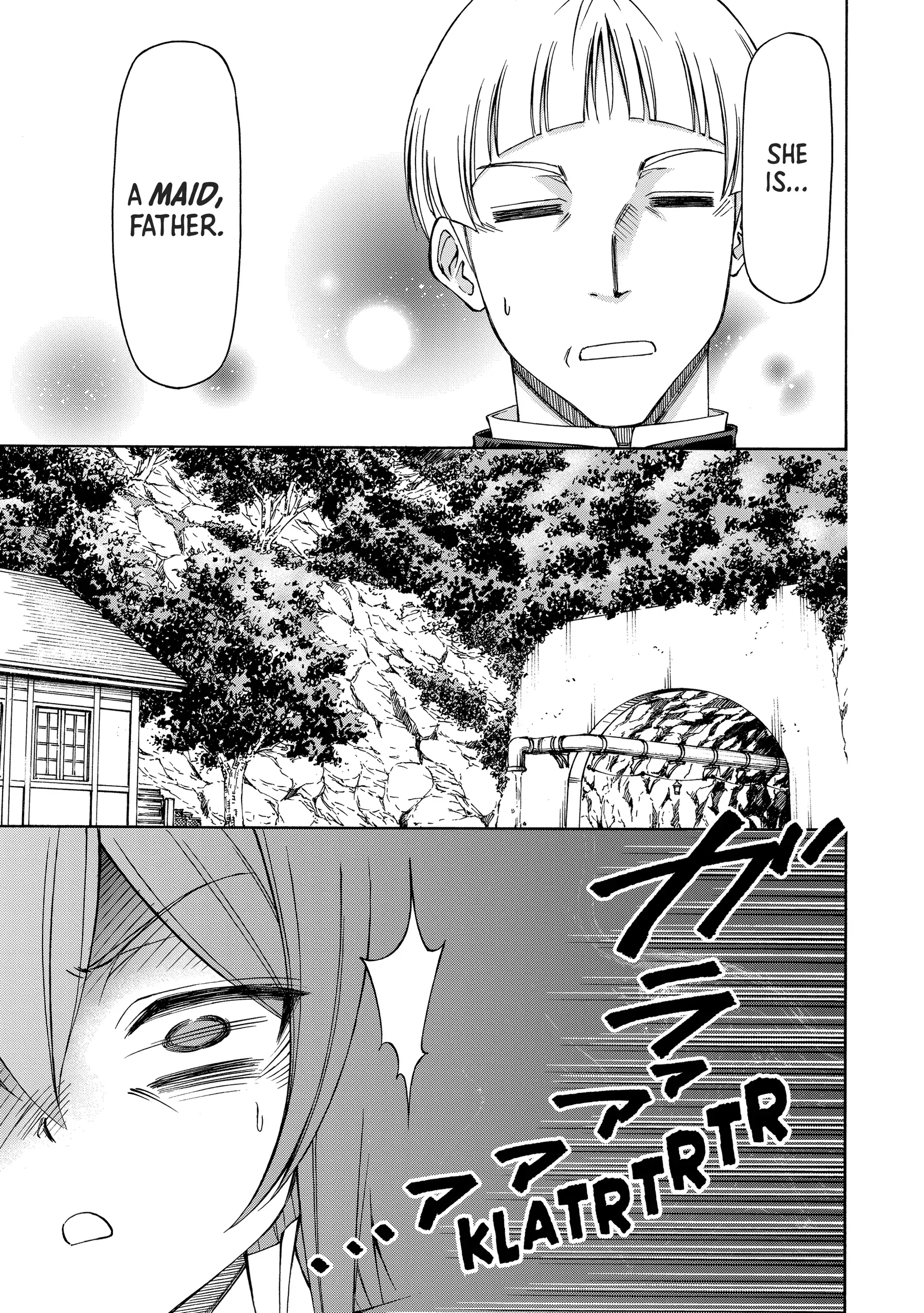 Maid nara Touzen desu. ~Nureginu wo Kiserareta Bannou Maid-san wa Tabi ni Deru Koto ni shimashita.~ Chapter 6 - page 24