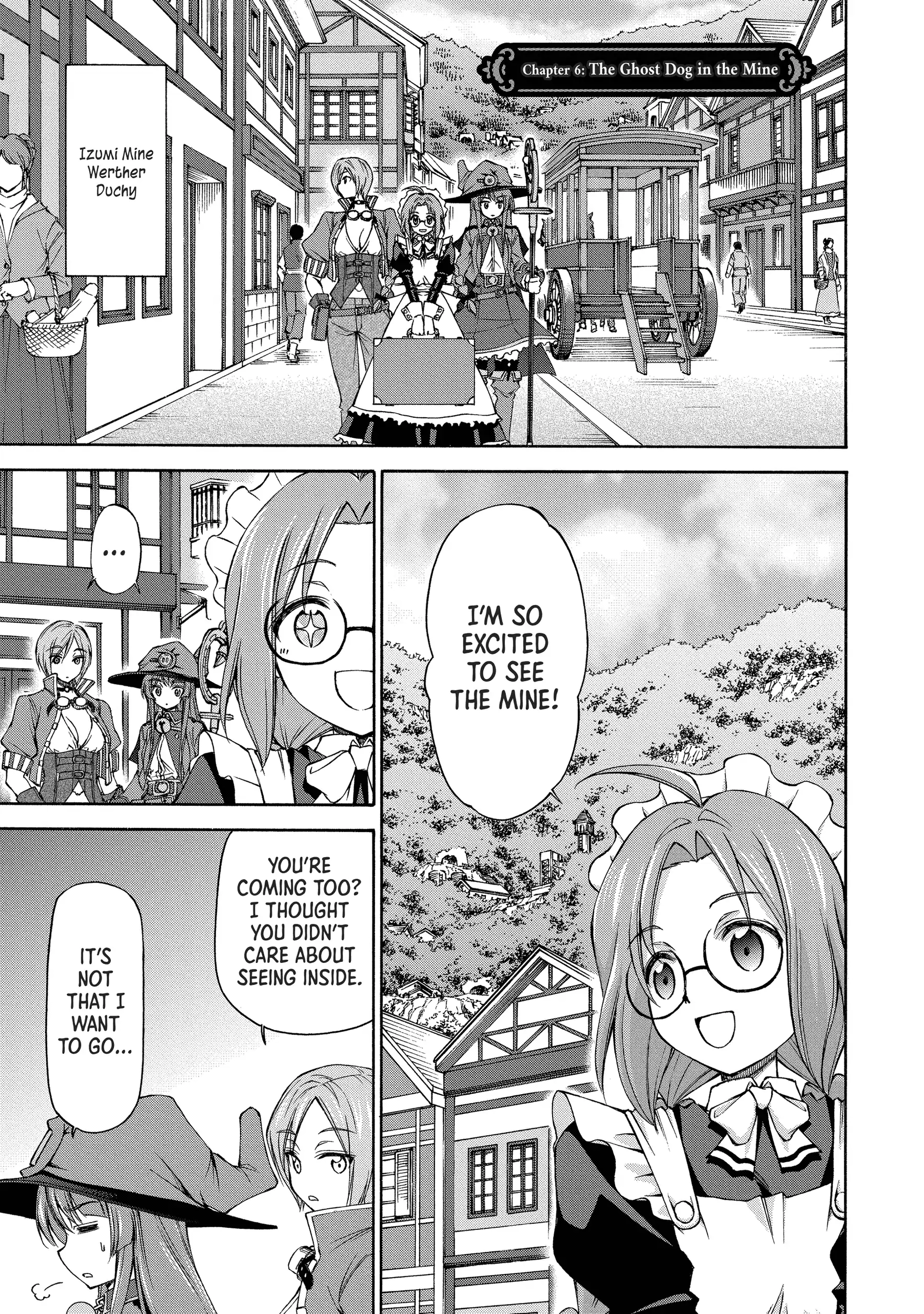 Maid nara Touzen desu. ~Nureginu wo Kiserareta Bannou Maid-san wa Tabi ni Deru Koto ni shimashita.~ Chapter 6 - page 4