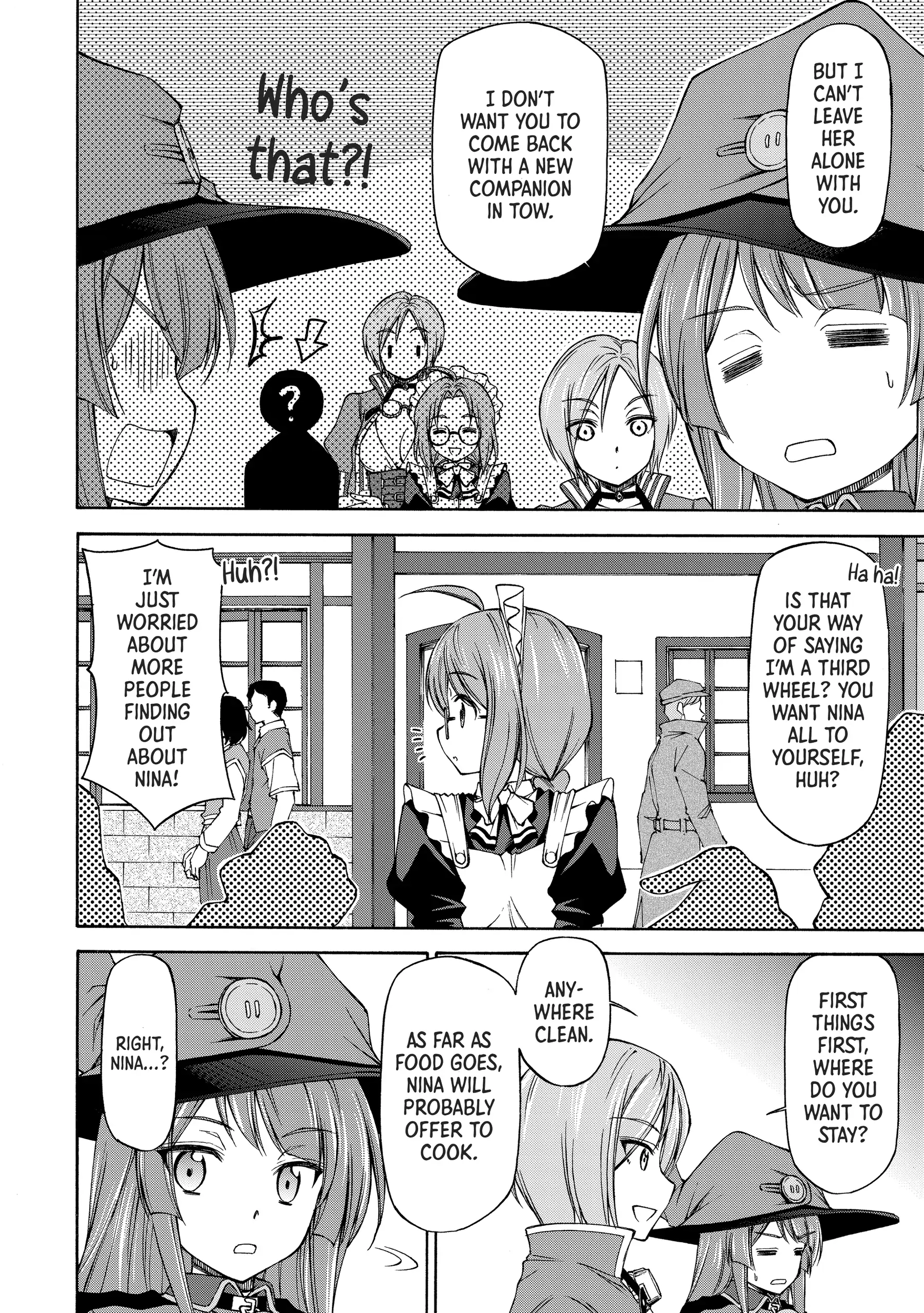 Maid nara Touzen desu. ~Nureginu wo Kiserareta Bannou Maid-san wa Tabi ni Deru Koto ni shimashita.~ Chapter 6 - page 5