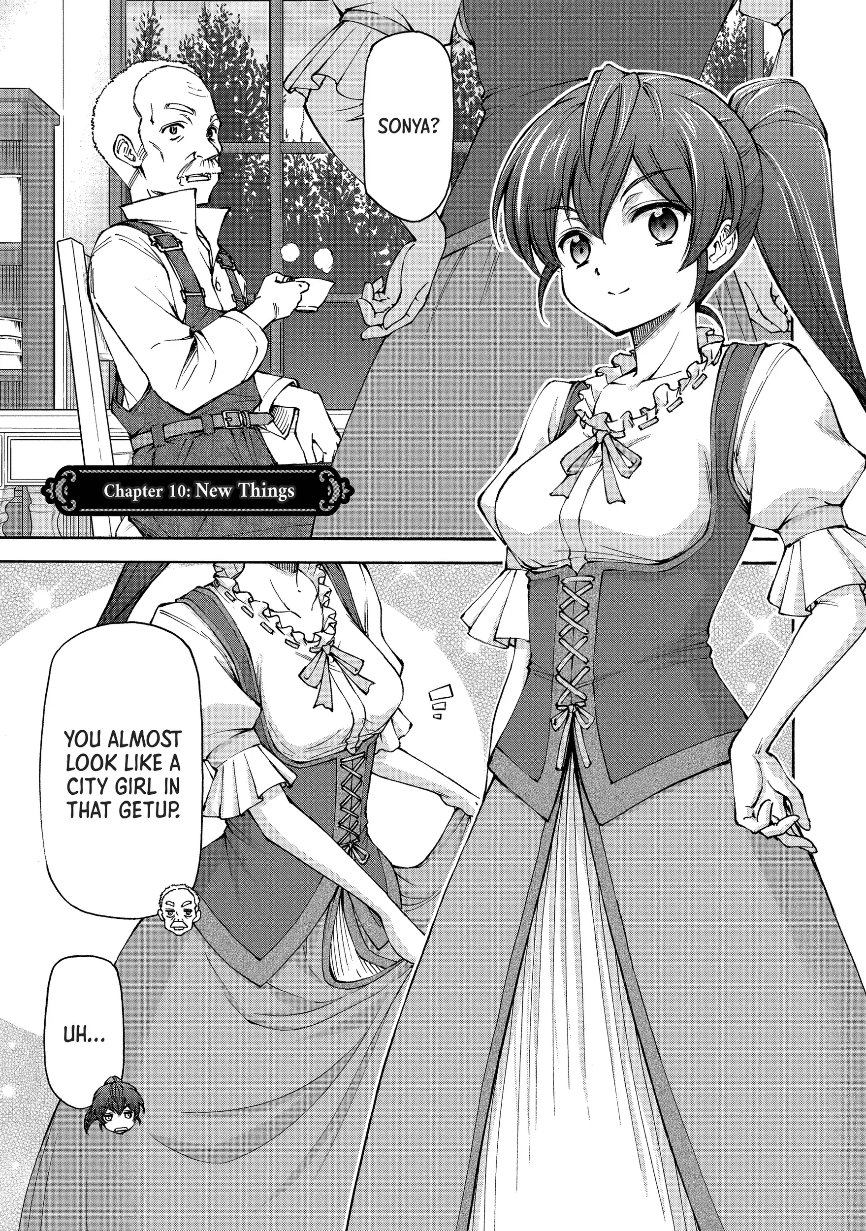 Maid nara Touzen desu. ~Nureginu wo Kiserareta Bannou Maid-san wa Tabi ni Deru Koto ni shimashita.~ Chapter 10 - page 1
