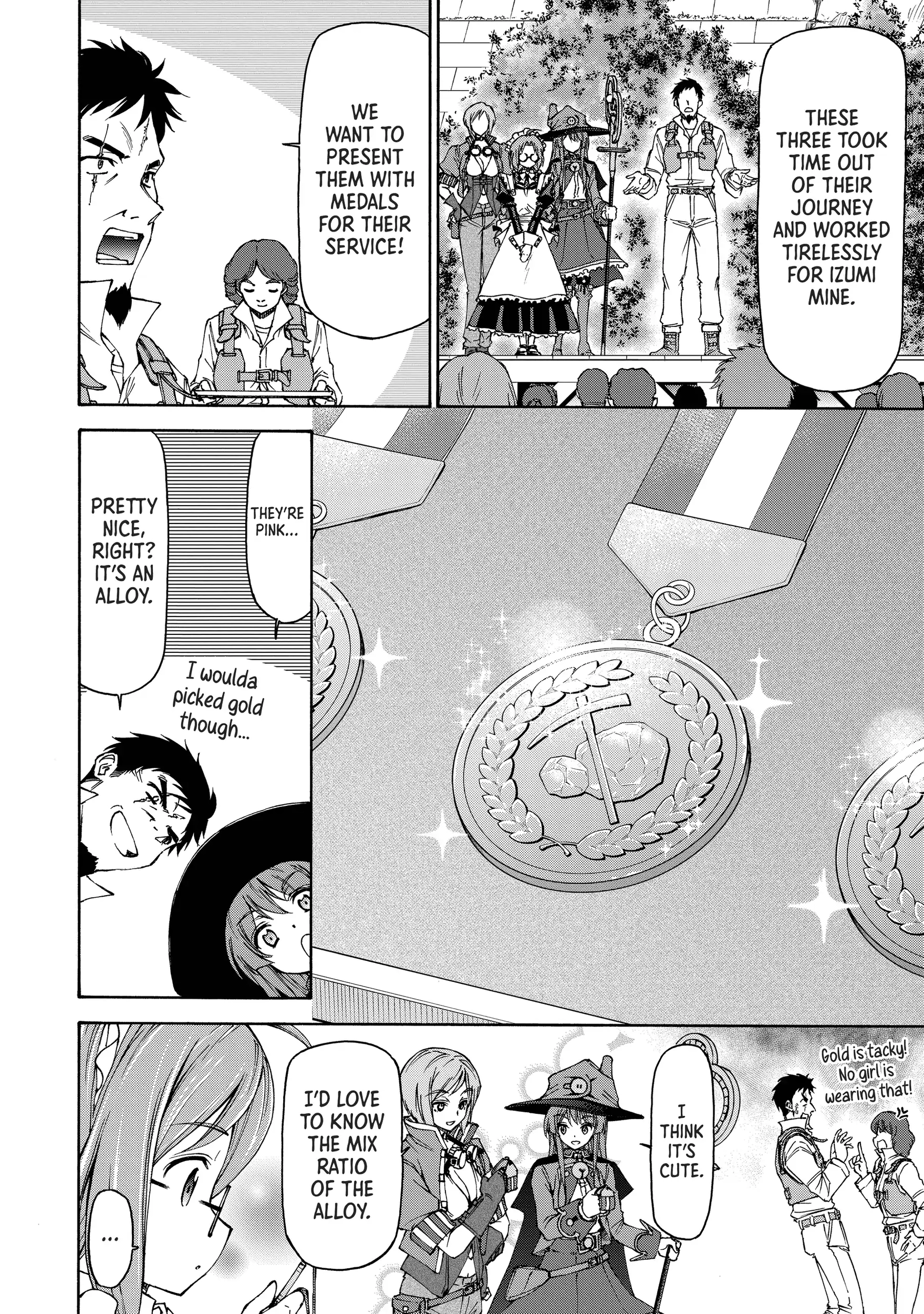 Maid nara Touzen desu. ~Nureginu wo Kiserareta Bannou Maid-san wa Tabi ni Deru Koto ni shimashita.~ Chapter 10 - page 12