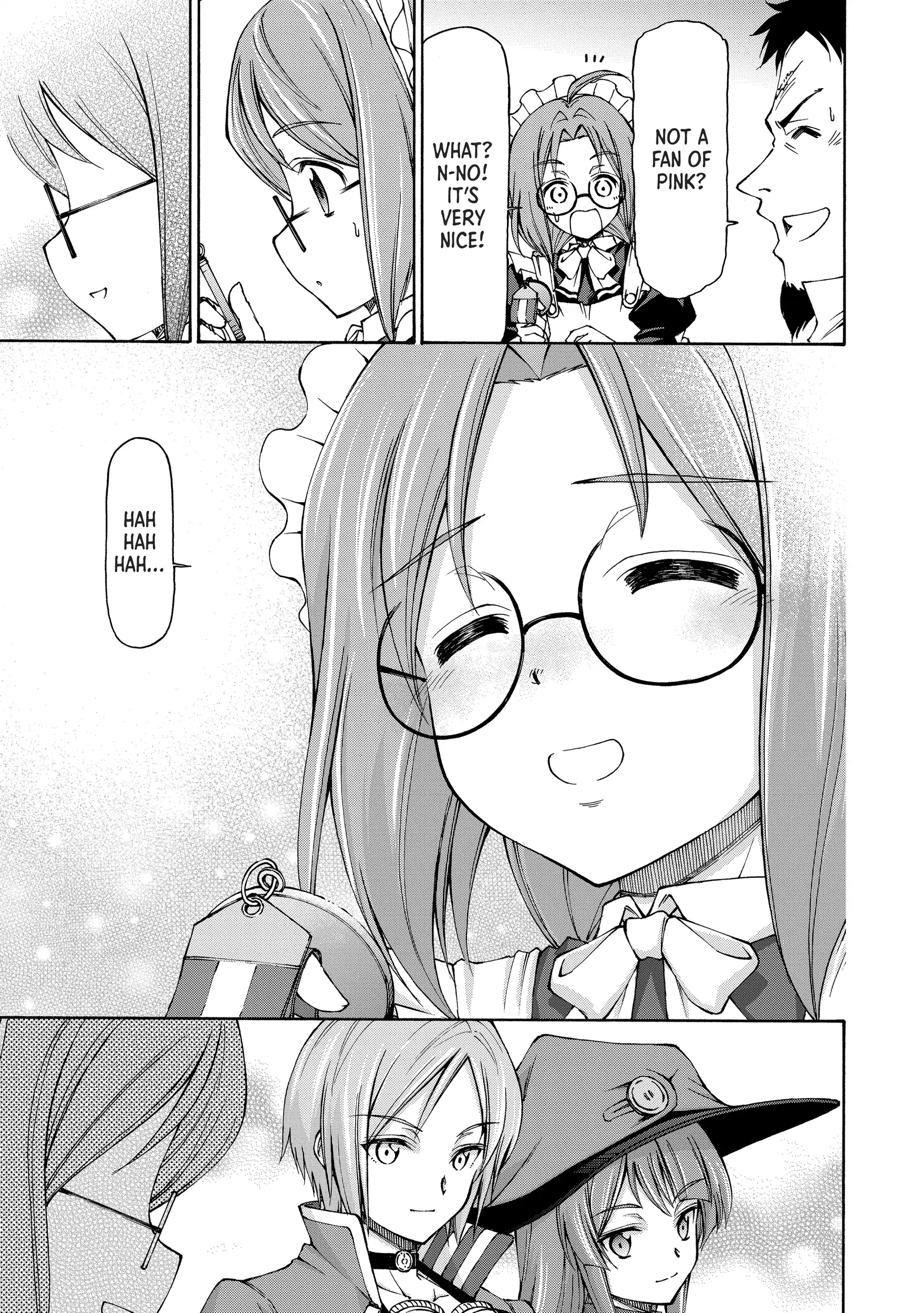 Maid nara Touzen desu. ~Nureginu wo Kiserareta Bannou Maid-san wa Tabi ni Deru Koto ni shimashita.~ Chapter 10 - page 13