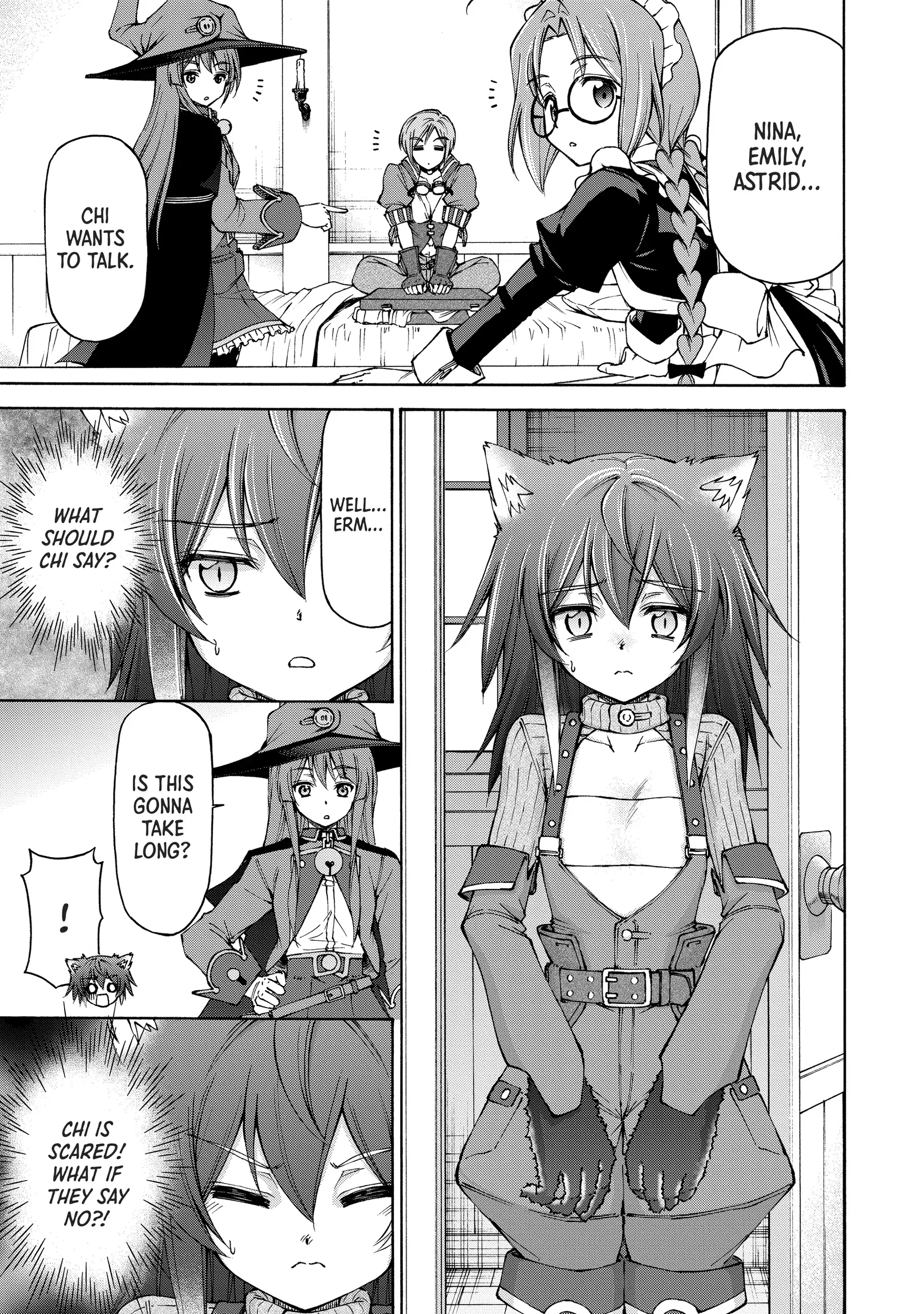 Maid nara Touzen desu. ~Nureginu wo Kiserareta Bannou Maid-san wa Tabi ni Deru Koto ni shimashita.~ Chapter 10 - page 17