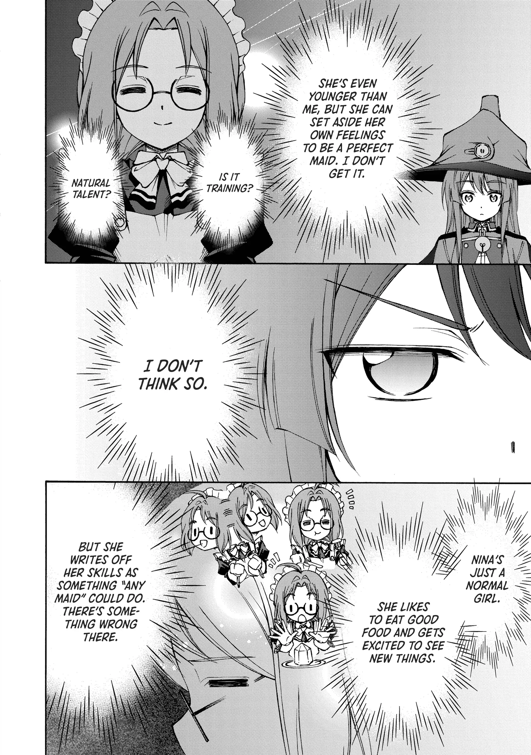 Maid nara Touzen desu. ~Nureginu wo Kiserareta Bannou Maid-san wa Tabi ni Deru Koto ni shimashita.~ Chapter 10 - page 24