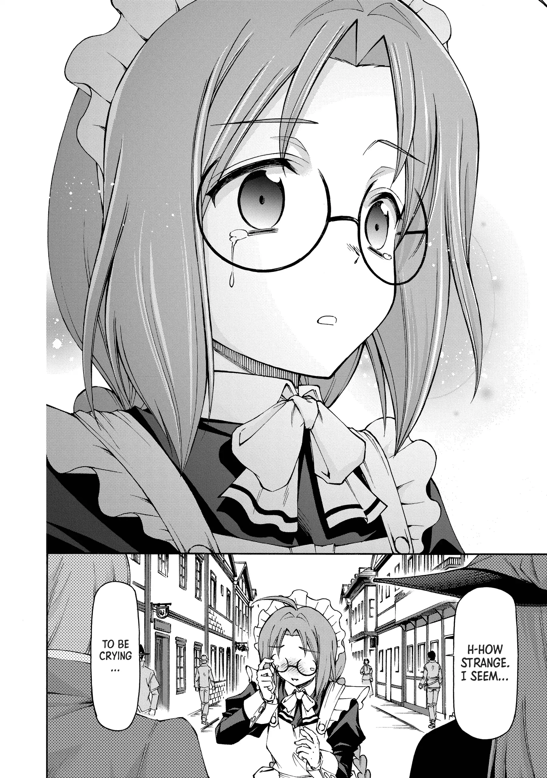 Maid nara Touzen desu. ~Nureginu wo Kiserareta Bannou Maid-san wa Tabi ni Deru Koto ni shimashita.~ Chapter 10 - page 28