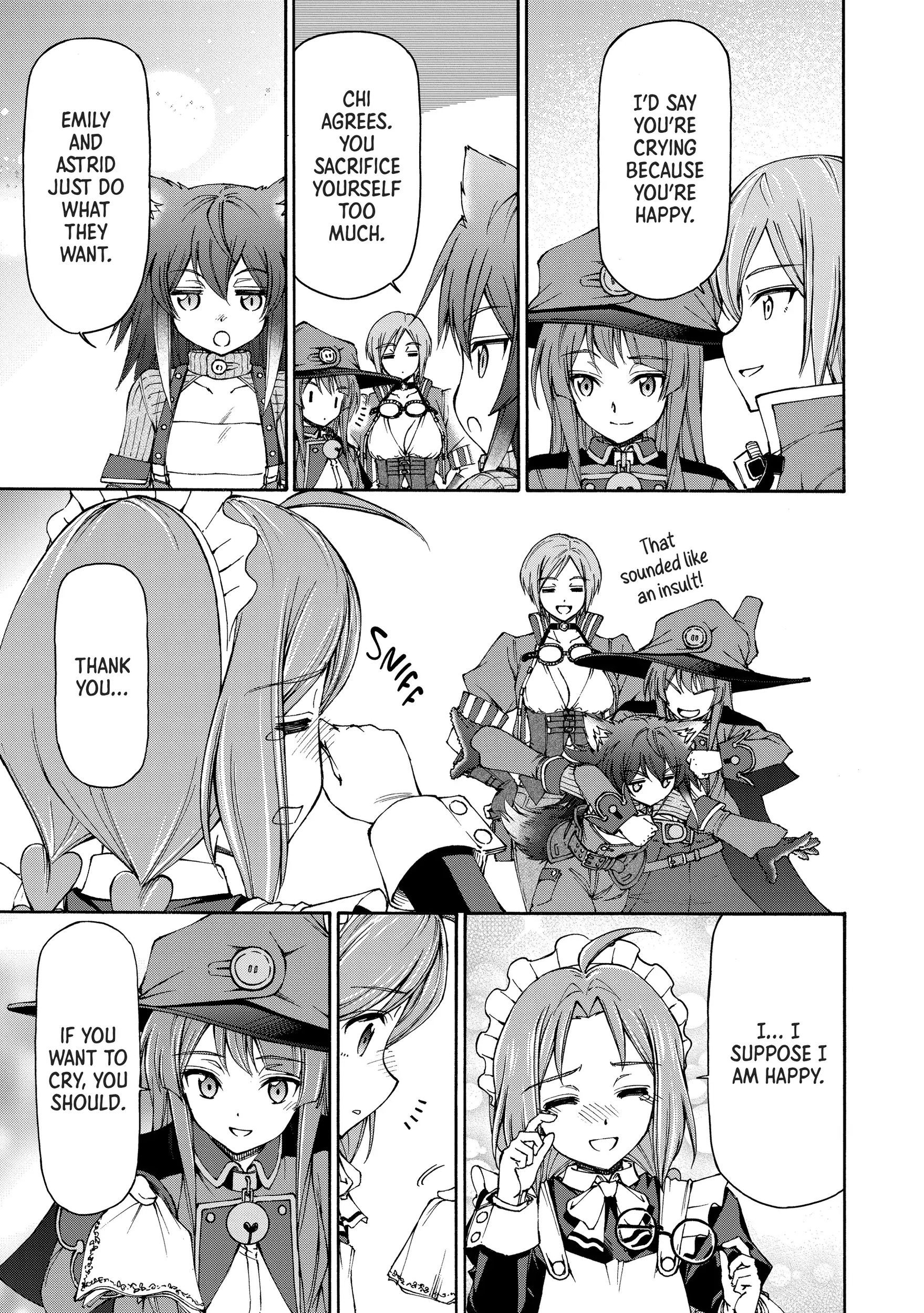 Maid nara Touzen desu. ~Nureginu wo Kiserareta Bannou Maid-san wa Tabi ni Deru Koto ni shimashita.~ Chapter 10 - page 29