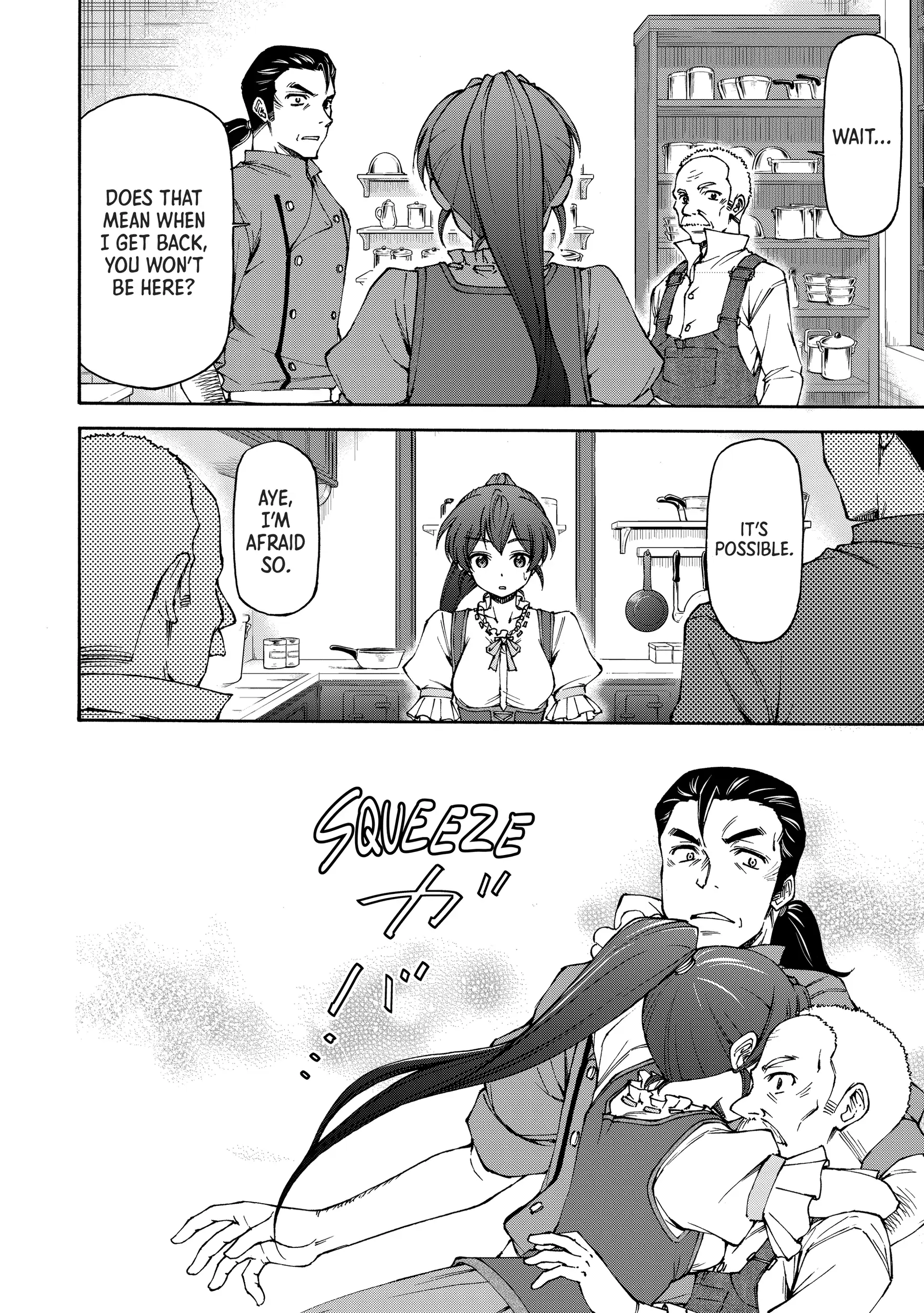 Maid nara Touzen desu. ~Nureginu wo Kiserareta Bannou Maid-san wa Tabi ni Deru Koto ni shimashita.~ Chapter 10 - page 6