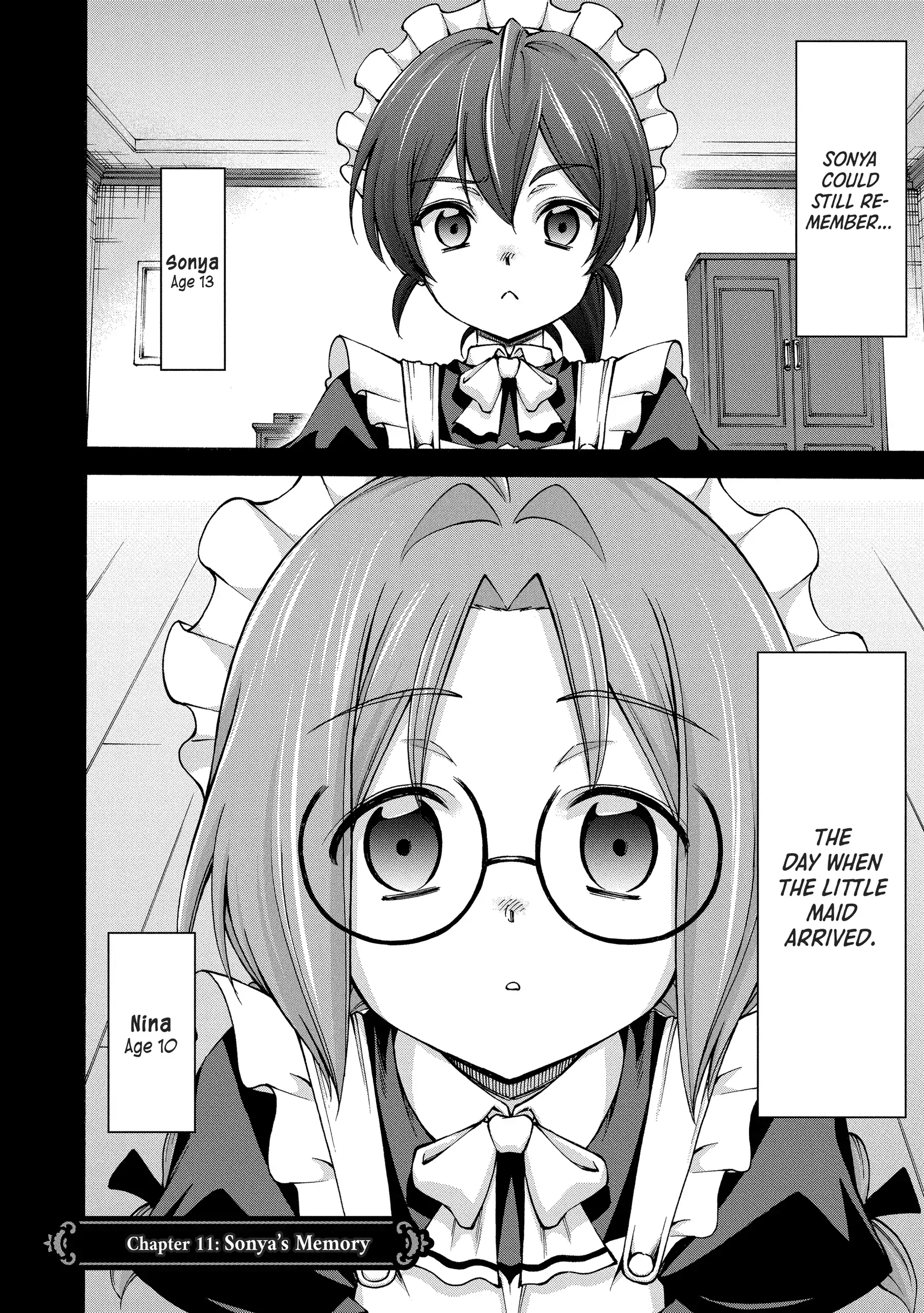 Maid nara Touzen desu. ~Nureginu wo Kiserareta Bannou Maid-san wa Tabi ni Deru Koto ni shimashita.~ Chapter 11 - page 1