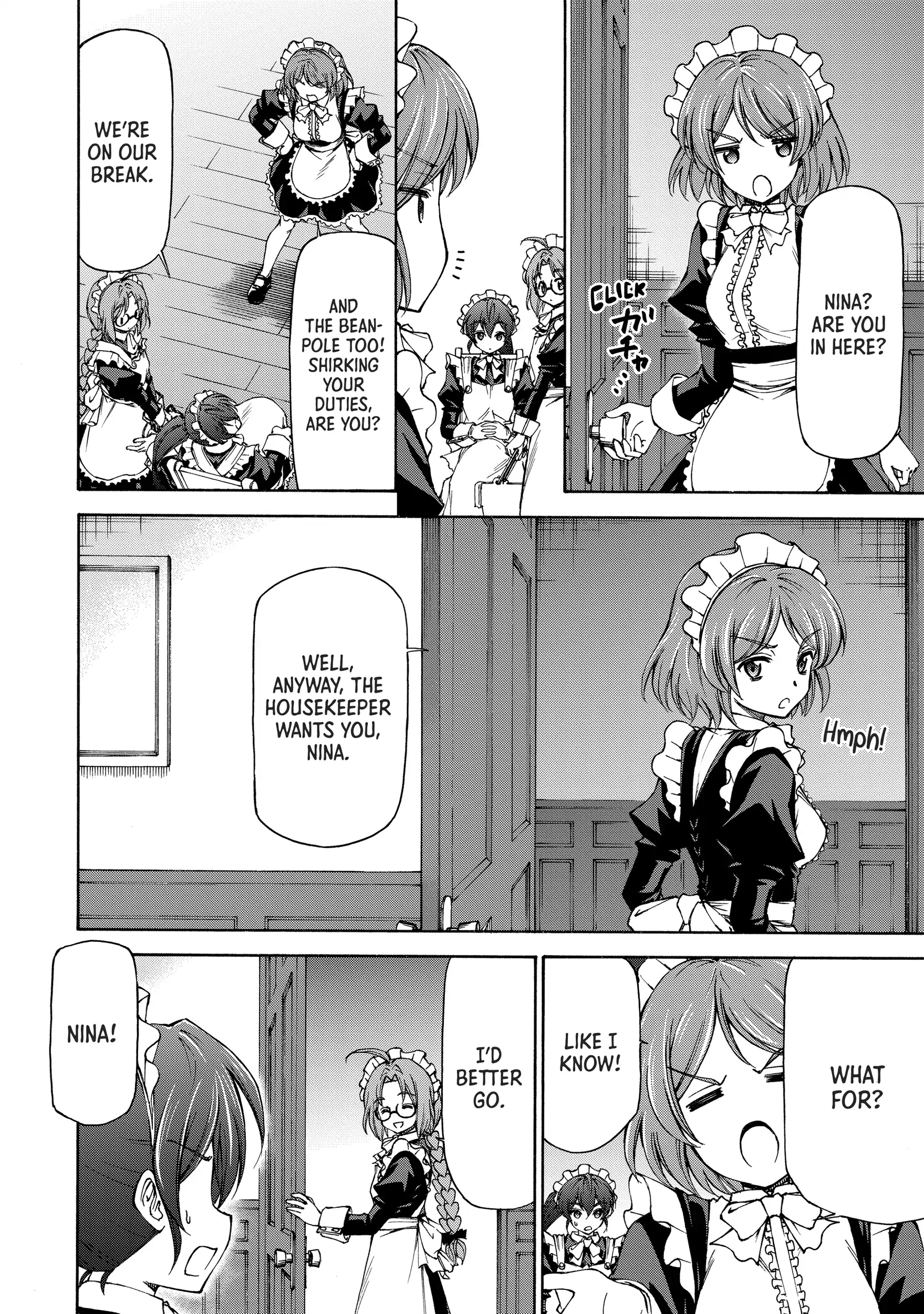 Maid nara Touzen desu. ~Nureginu wo Kiserareta Bannou Maid-san wa Tabi ni Deru Koto ni shimashita.~ Chapter 11 - page 11