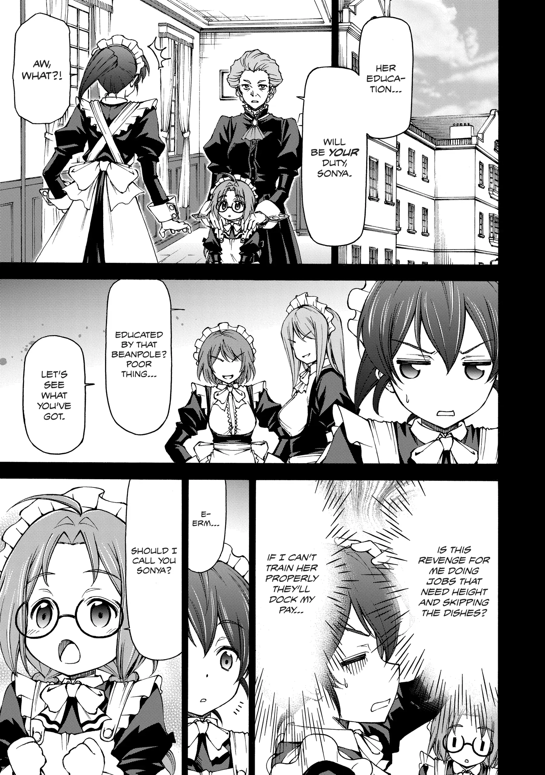 Maid nara Touzen desu. ~Nureginu wo Kiserareta Bannou Maid-san wa Tabi ni Deru Koto ni shimashita.~ Chapter 11 - page 2