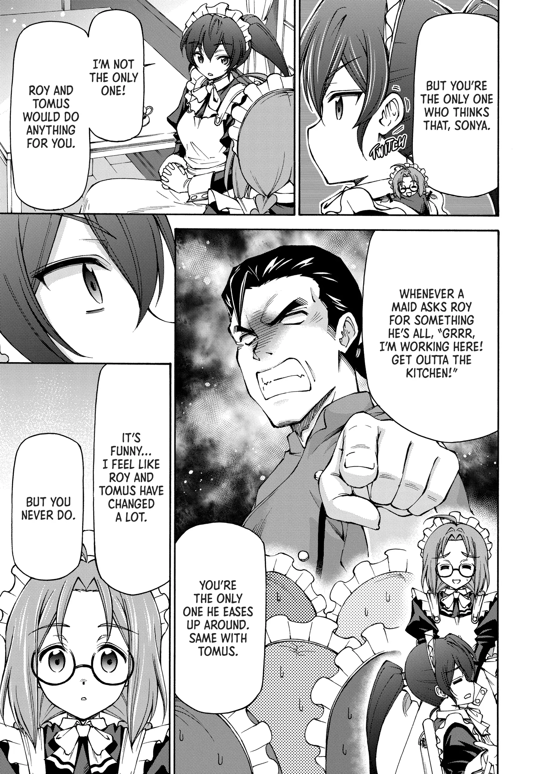 Maid nara Touzen desu. ~Nureginu wo Kiserareta Bannou Maid-san wa Tabi ni Deru Koto ni shimashita.~ Chapter 11 - page 6