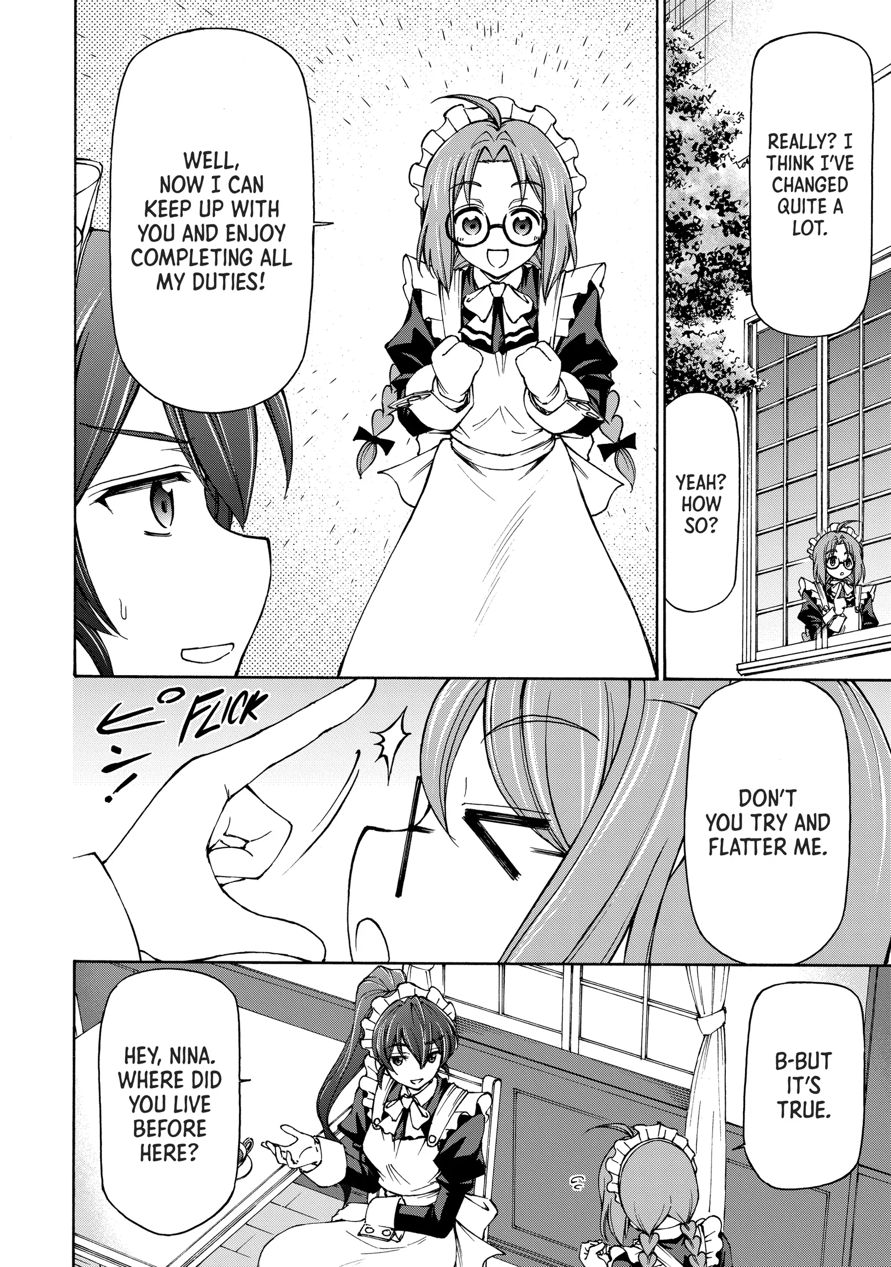 Maid nara Touzen desu. ~Nureginu wo Kiserareta Bannou Maid-san wa Tabi ni Deru Koto ni shimashita.~ Chapter 11 - page 7