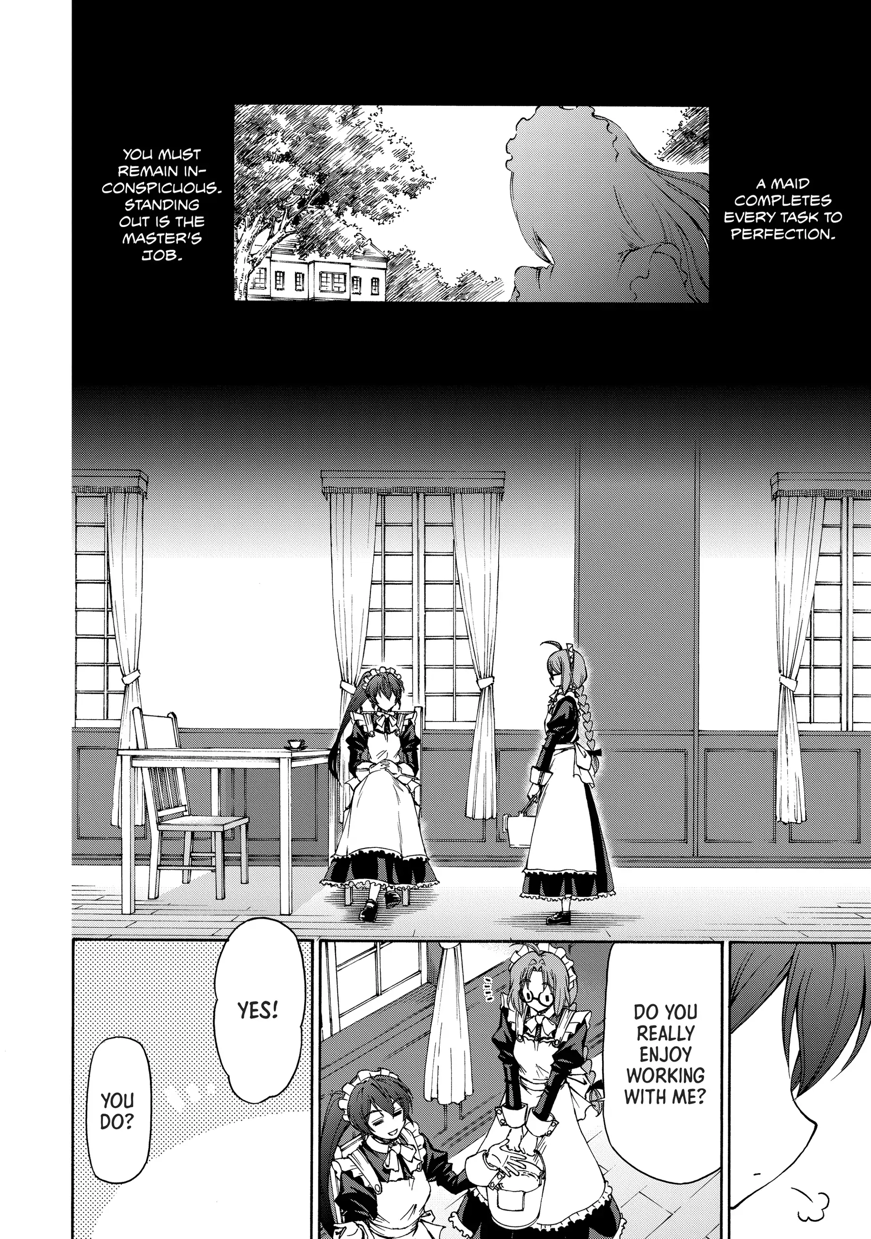 Maid nara Touzen desu. ~Nureginu wo Kiserareta Bannou Maid-san wa Tabi ni Deru Koto ni shimashita.~ Chapter 11 - page 9