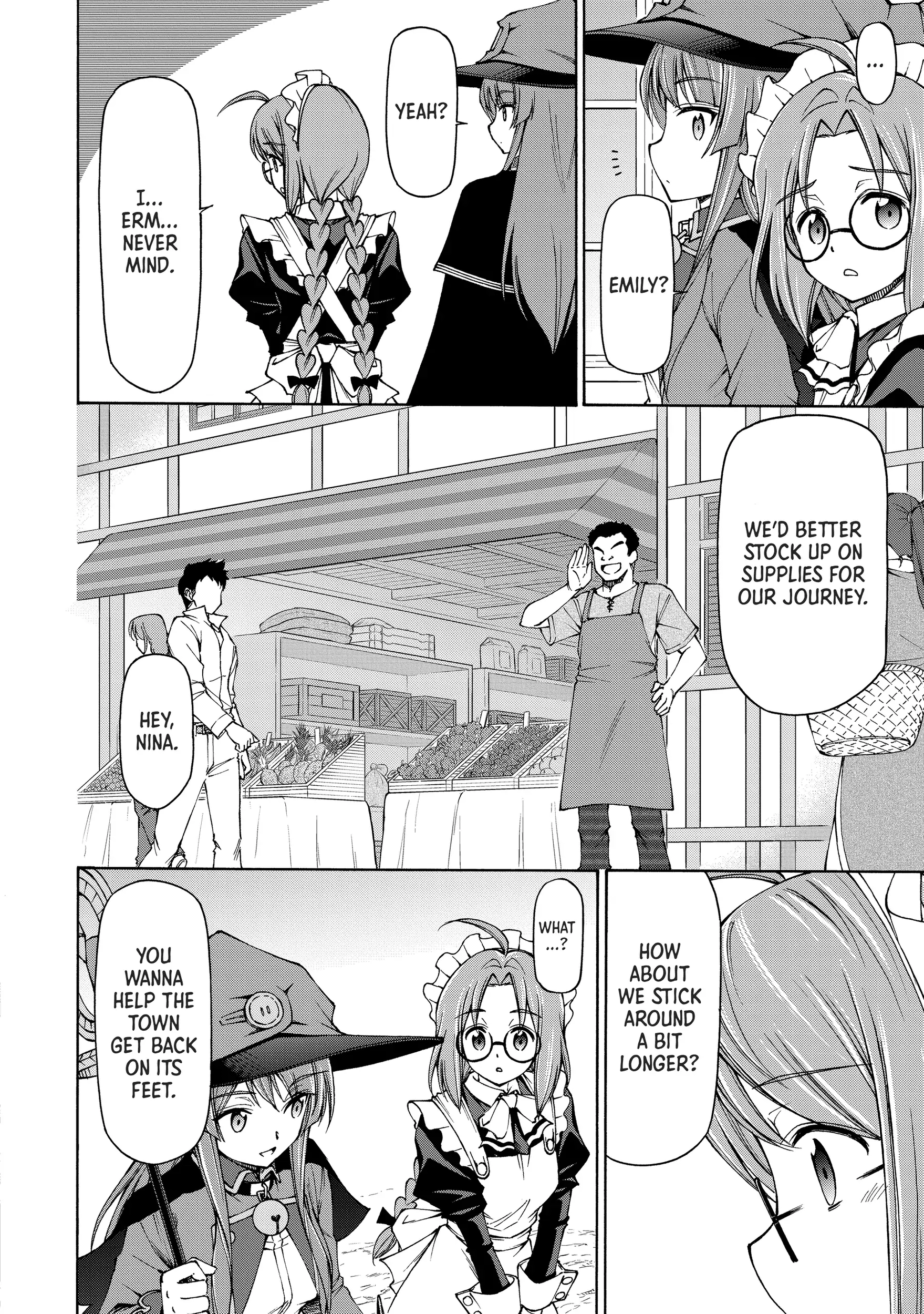 Maid nara Touzen desu. ~Nureginu wo Kiserareta Bannou Maid-san wa Tabi ni Deru Koto ni shimashita.~ Chapter 9 - page 14