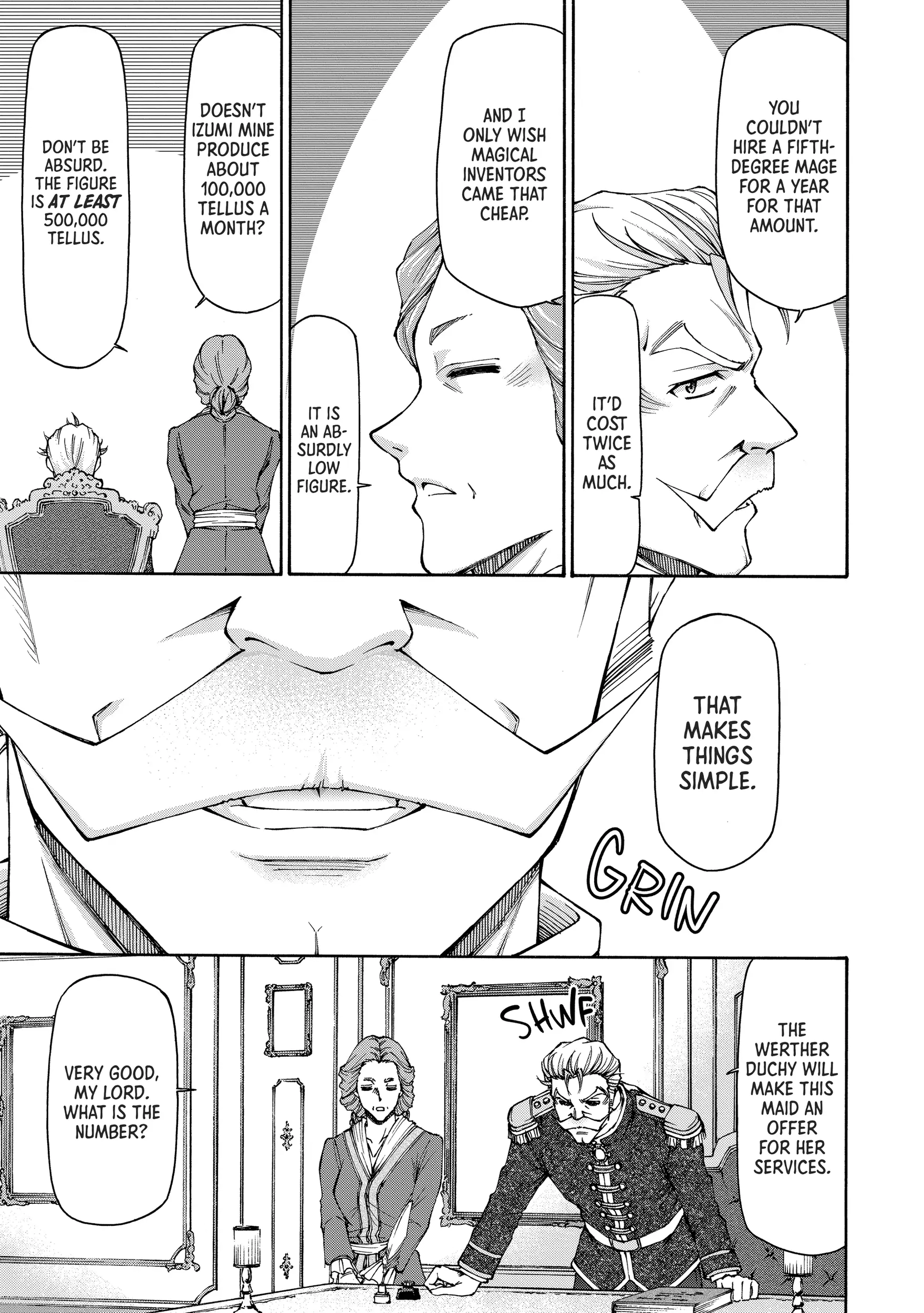 Maid nara Touzen desu. ~Nureginu wo Kiserareta Bannou Maid-san wa Tabi ni Deru Koto ni shimashita.~ Chapter 9 - page 25