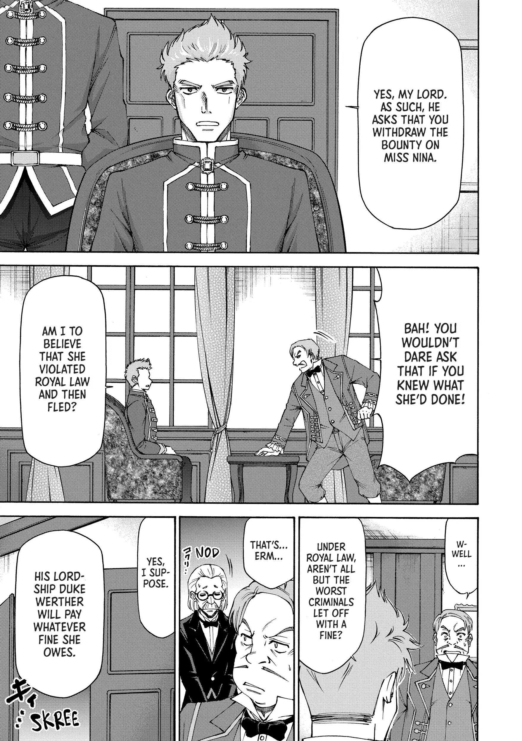 Maid nara Touzen desu. ~Nureginu wo Kiserareta Bannou Maid-san wa Tabi ni Deru Koto ni shimashita.~ Chapter 9 - page 27
