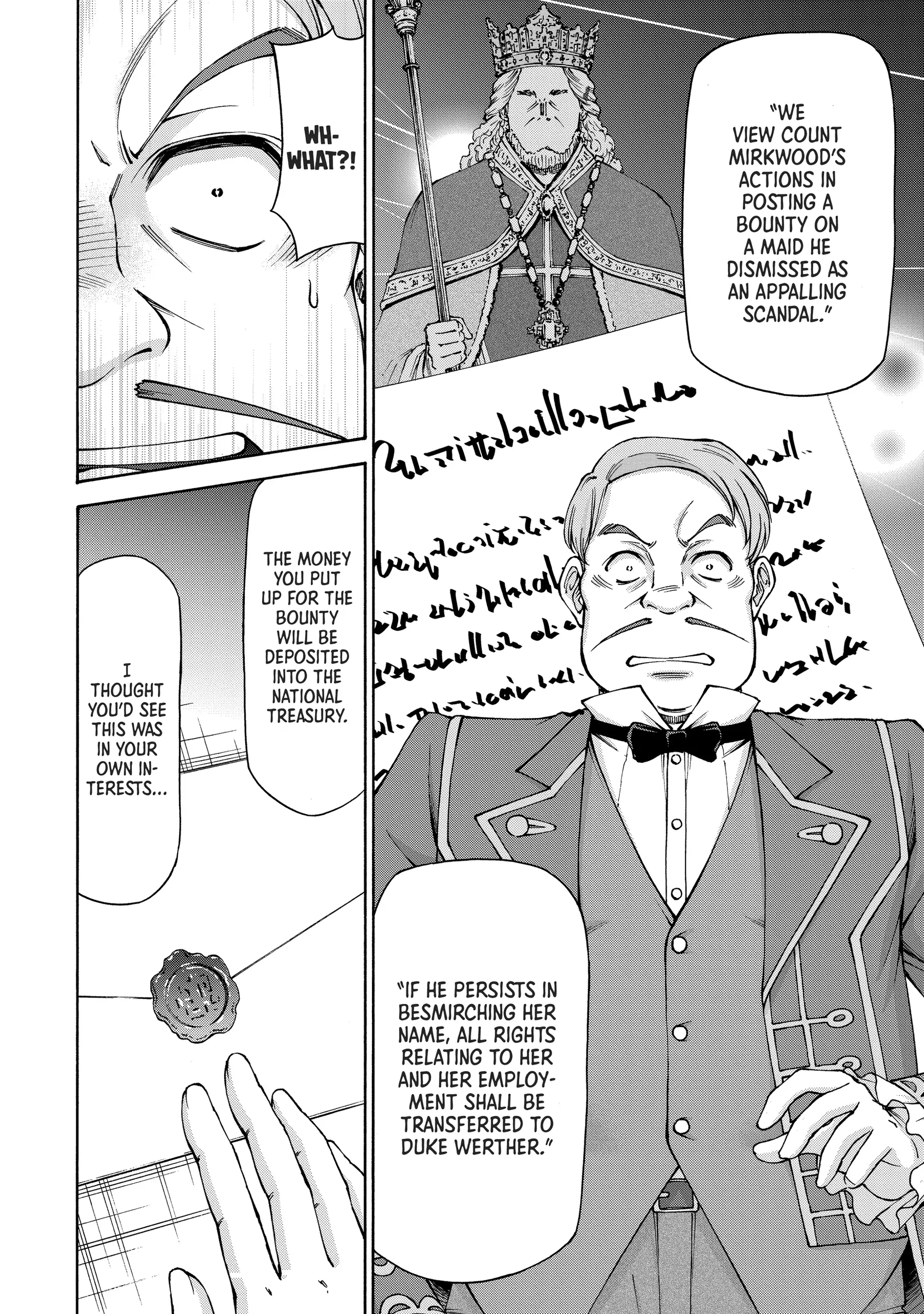 Maid nara Touzen desu. ~Nureginu wo Kiserareta Bannou Maid-san wa Tabi ni Deru Koto ni shimashita.~ Chapter 9 - page 30