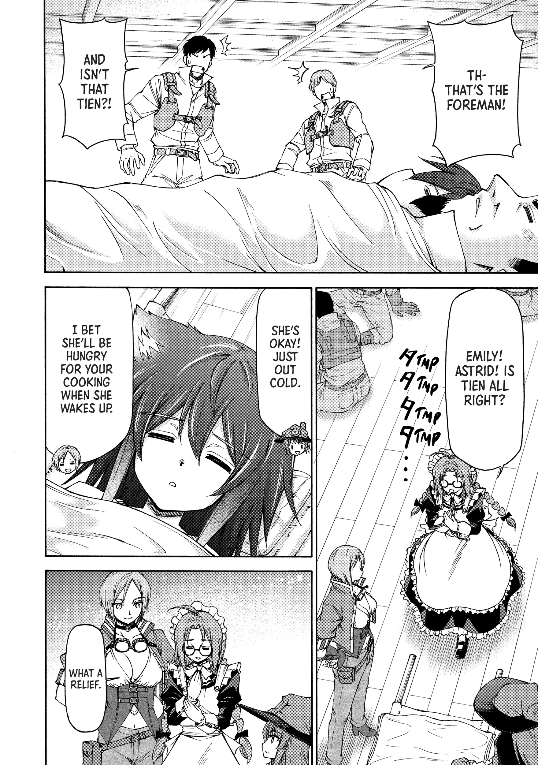 Maid nara Touzen desu. ~Nureginu wo Kiserareta Bannou Maid-san wa Tabi ni Deru Koto ni shimashita.~ Chapter 9 - page 4
