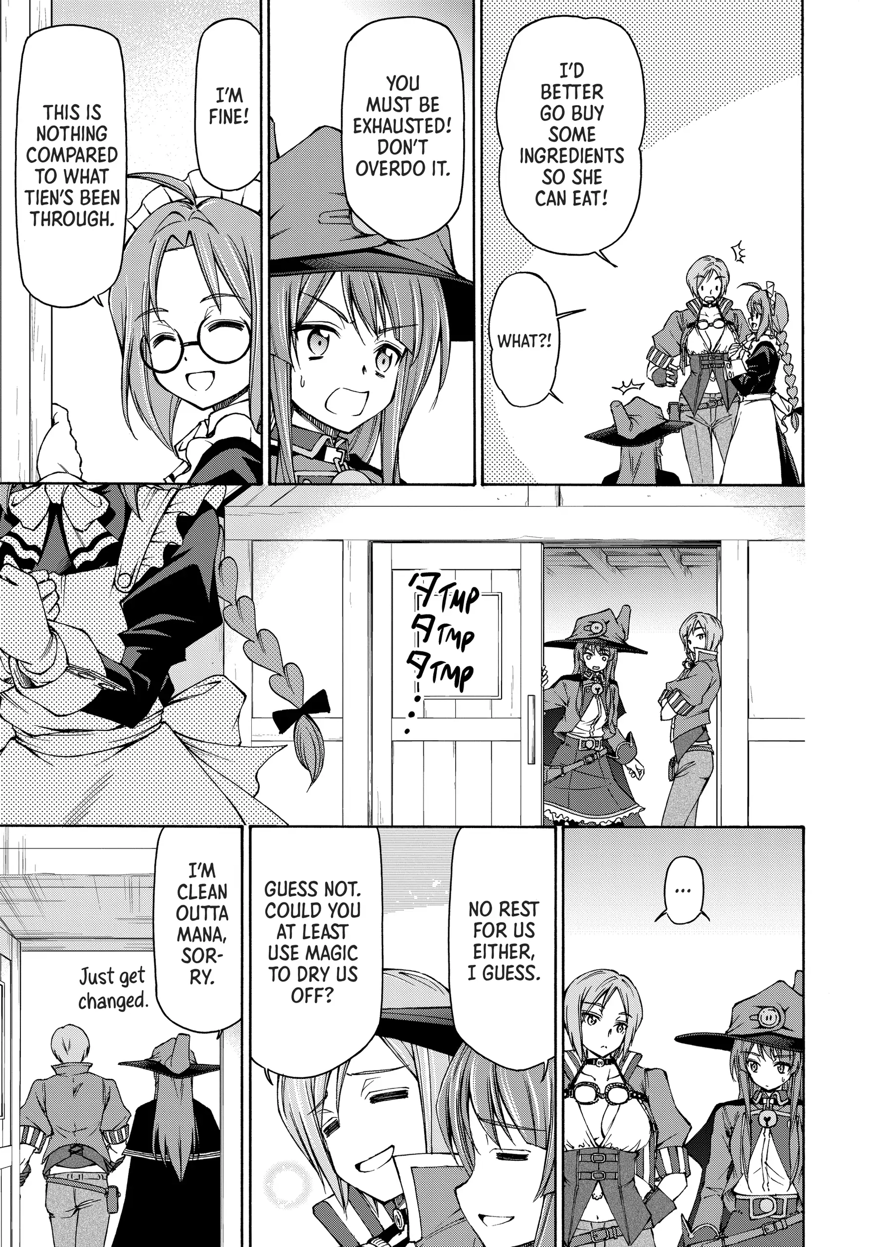 Maid nara Touzen desu. ~Nureginu wo Kiserareta Bannou Maid-san wa Tabi ni Deru Koto ni shimashita.~ Chapter 9 - page 5