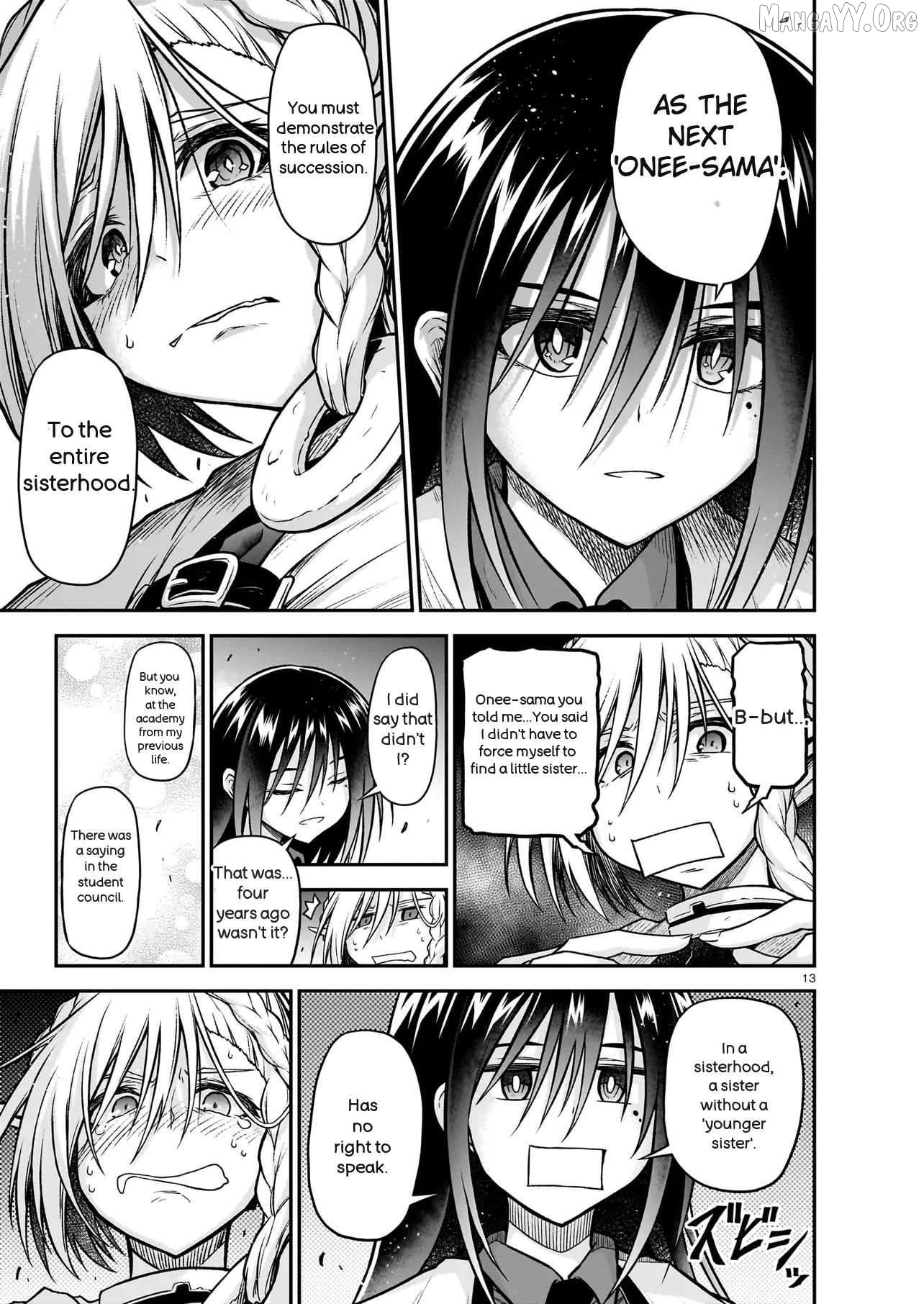 The Onee-Sama And The Giant Chapter 23.1 - page 13