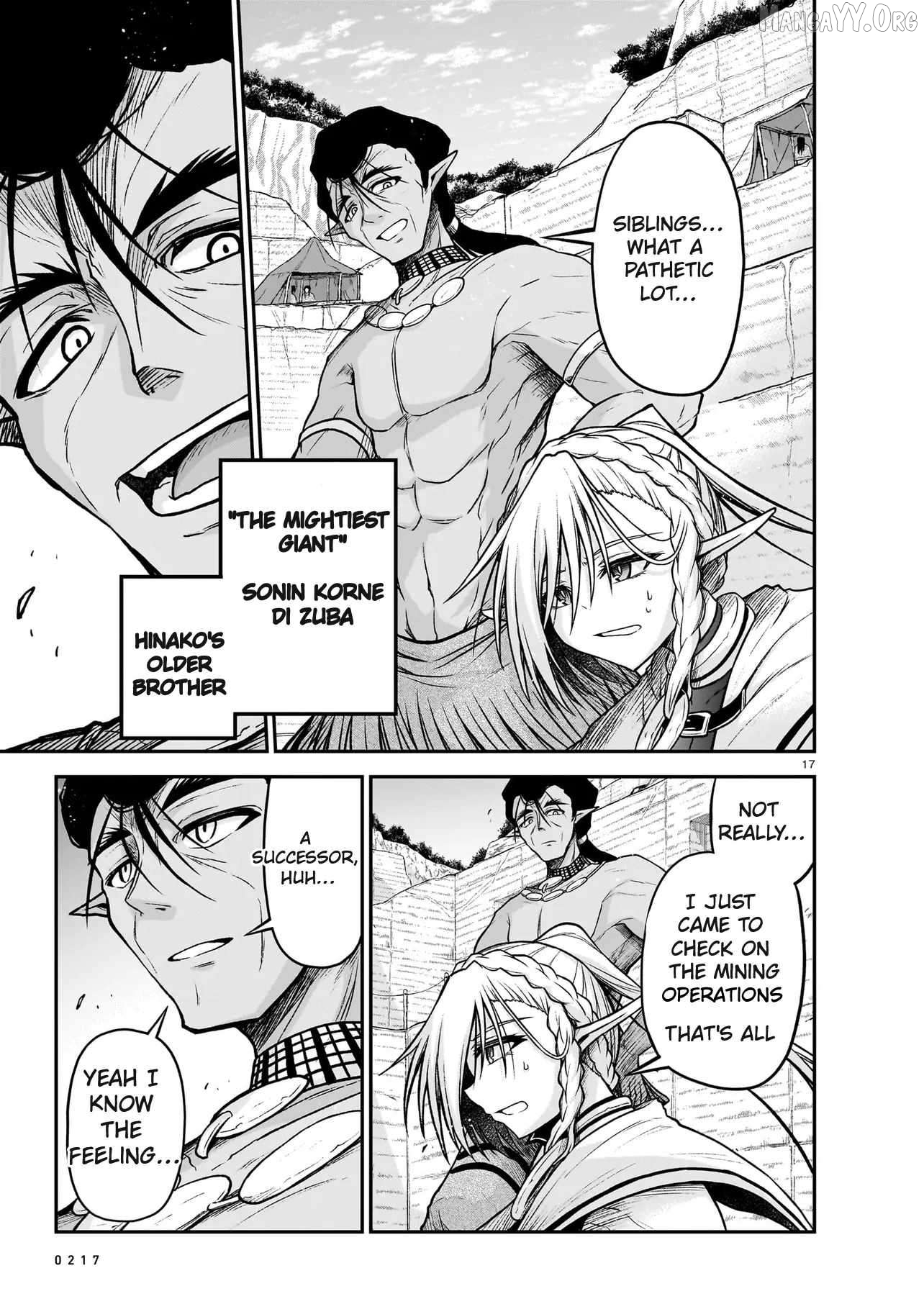The Onee-Sama And The Giant Chapter 23.1 - page 17