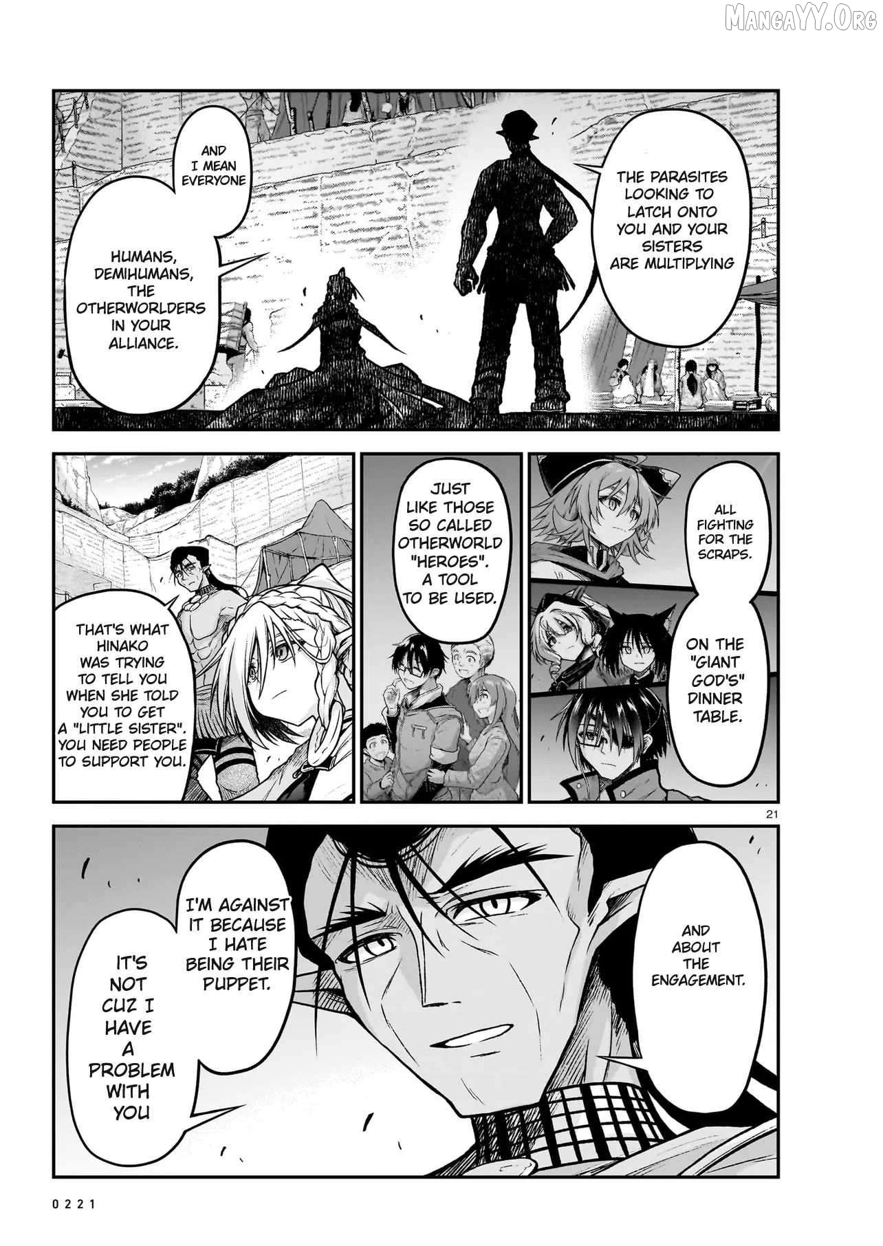 The Onee-Sama And The Giant Chapter 23.1 - page 21