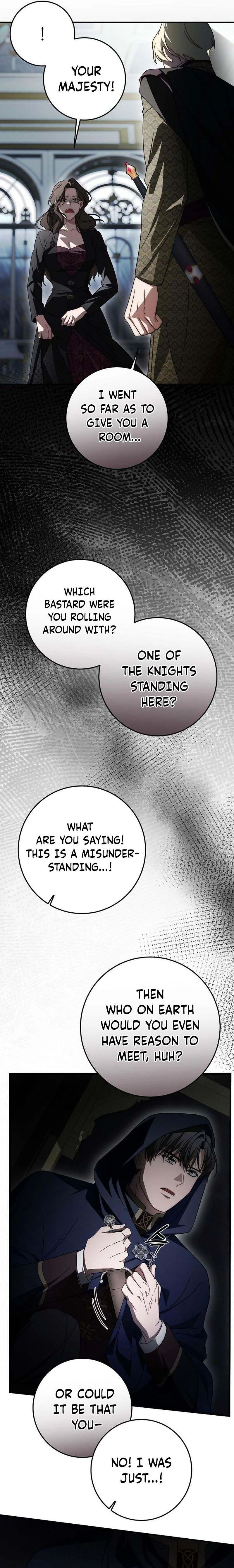 Beneath the Surviving Princess Joyful Facade Chapter 89 - page 22