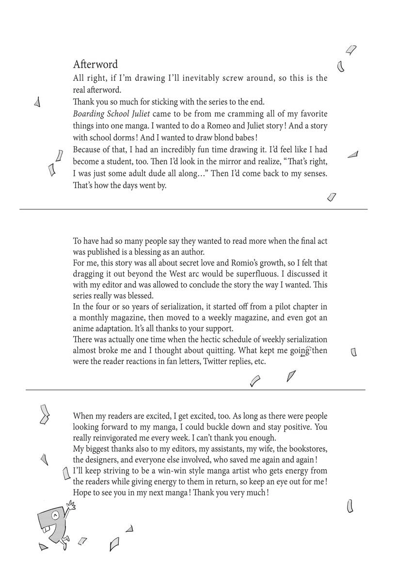 Kishuku Gakkou No Juliet Chapter 120 - page 27