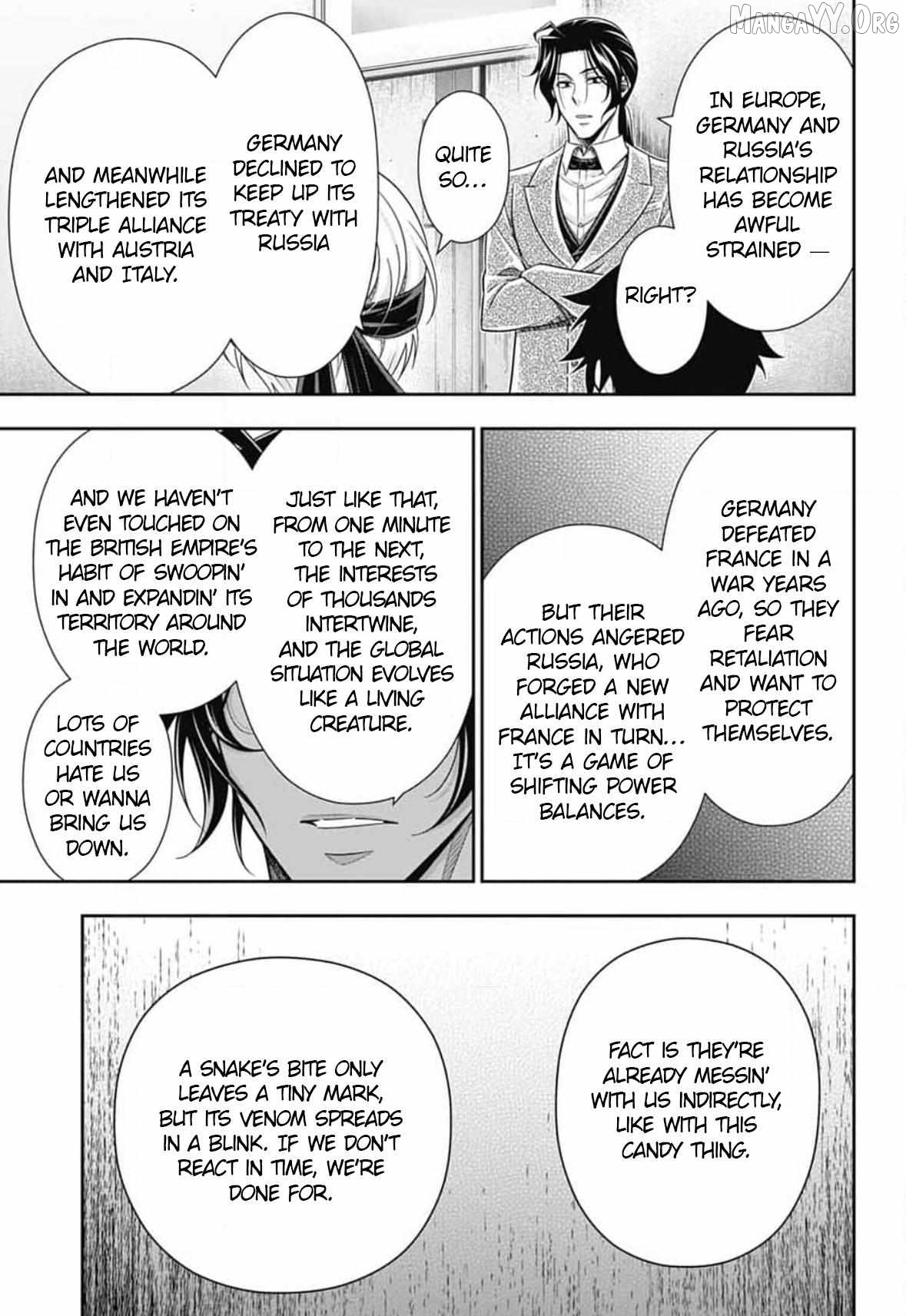 Yukoku no Moriarty Chapter 88 - page 11