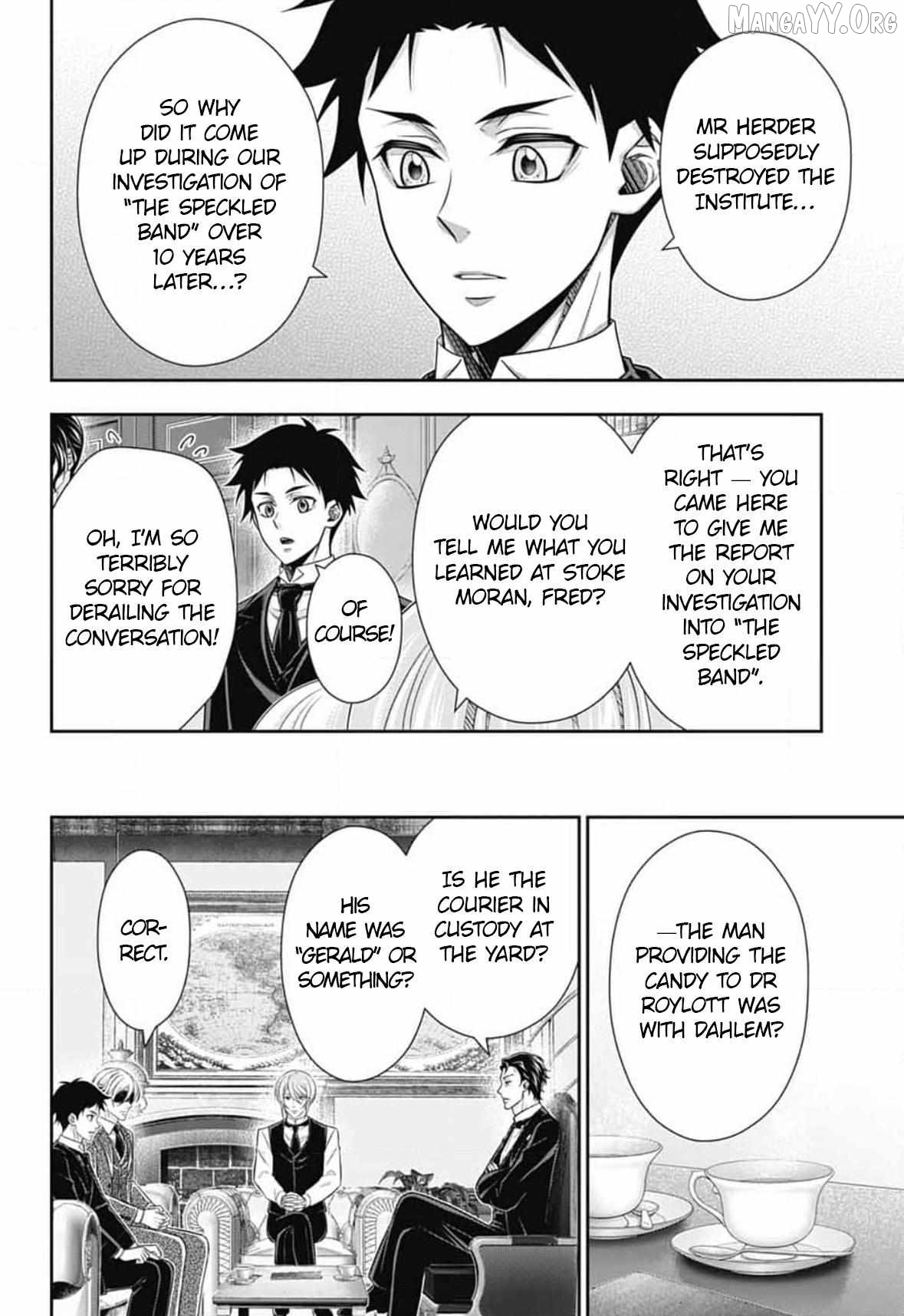 Yukoku no Moriarty Chapter 88 - page 6