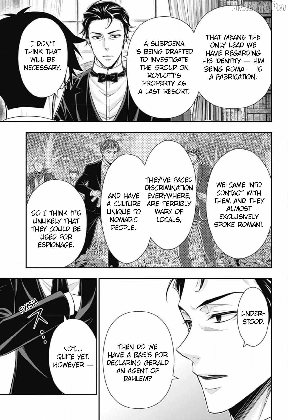 Yukoku no Moriarty Chapter 88 - page 7
