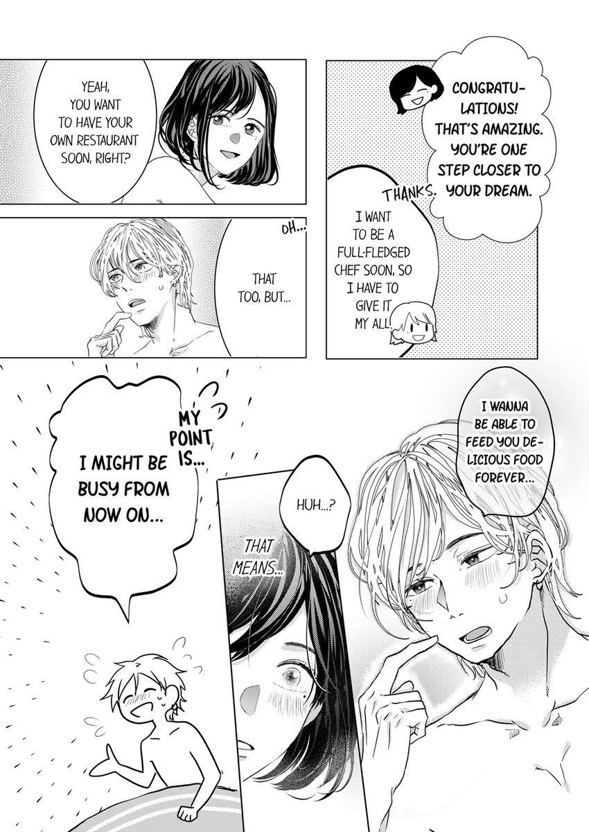 Kono Kimpatsukun Gattsukisugi Zenshimmidare Bokurowo Aisarete Chapter 35 - page 3