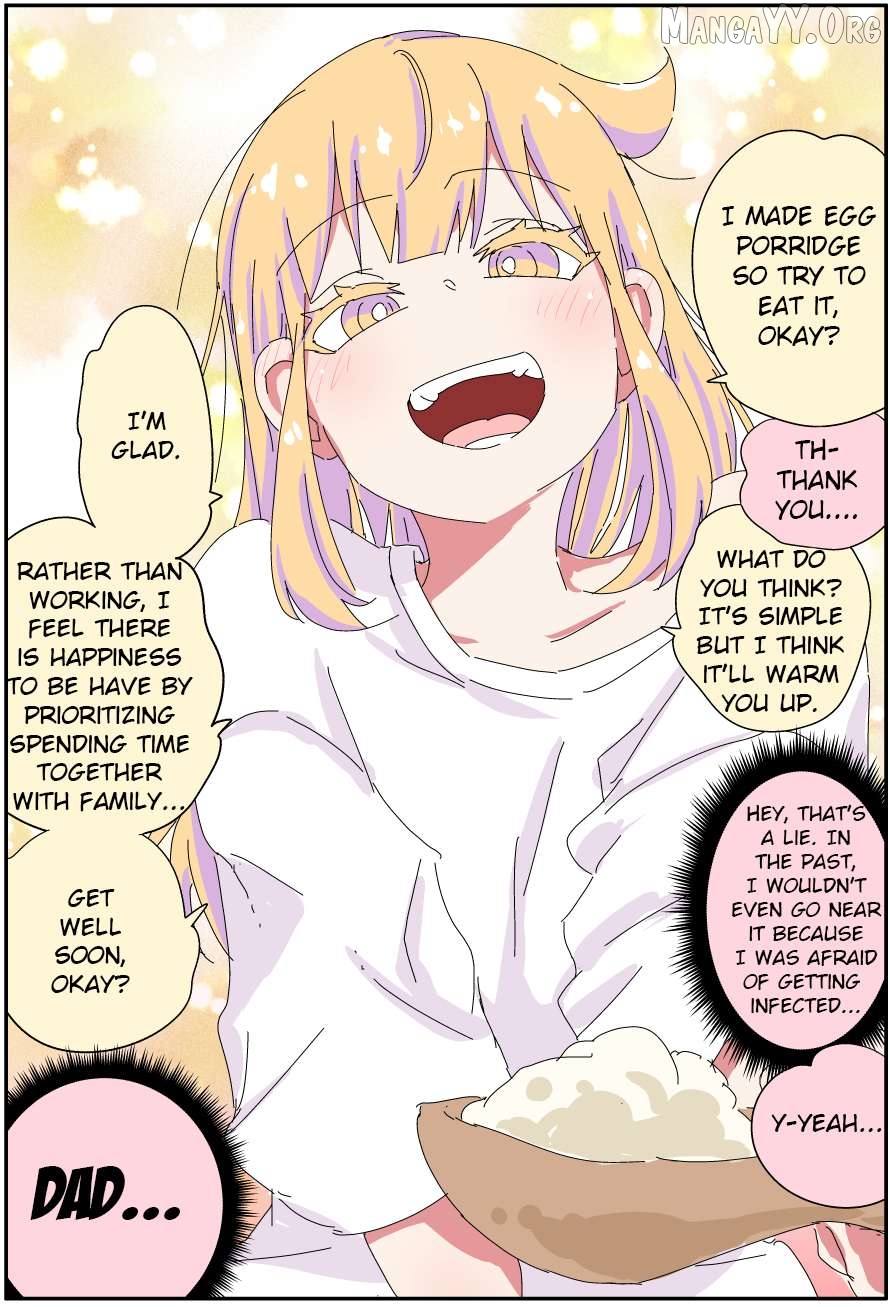 My father has become a beautiful girl and it's a lot of pain Chapter 34 - page 2