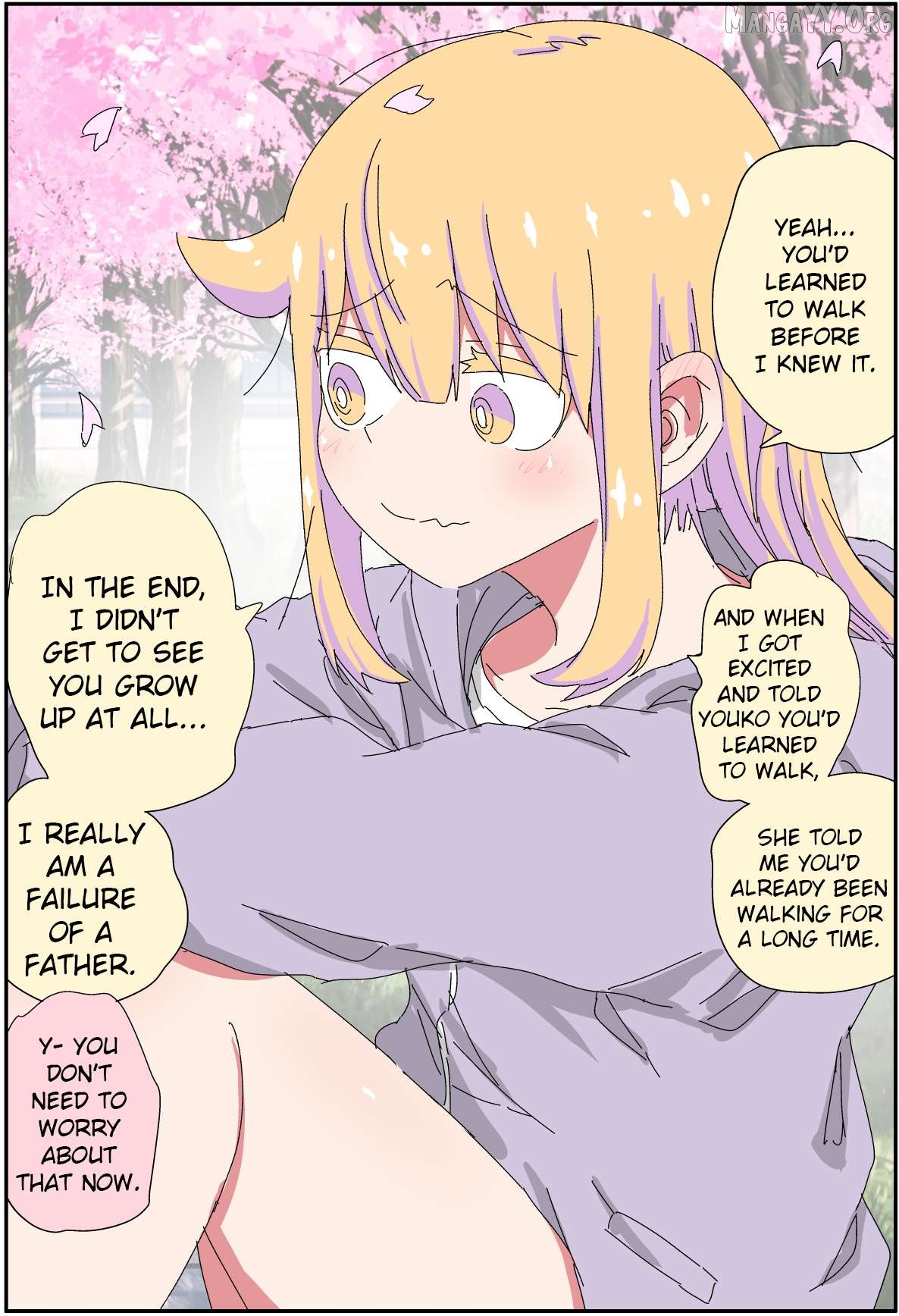 My father has become a beautiful girl and it's a lot of pain Chapter 37 - page 2