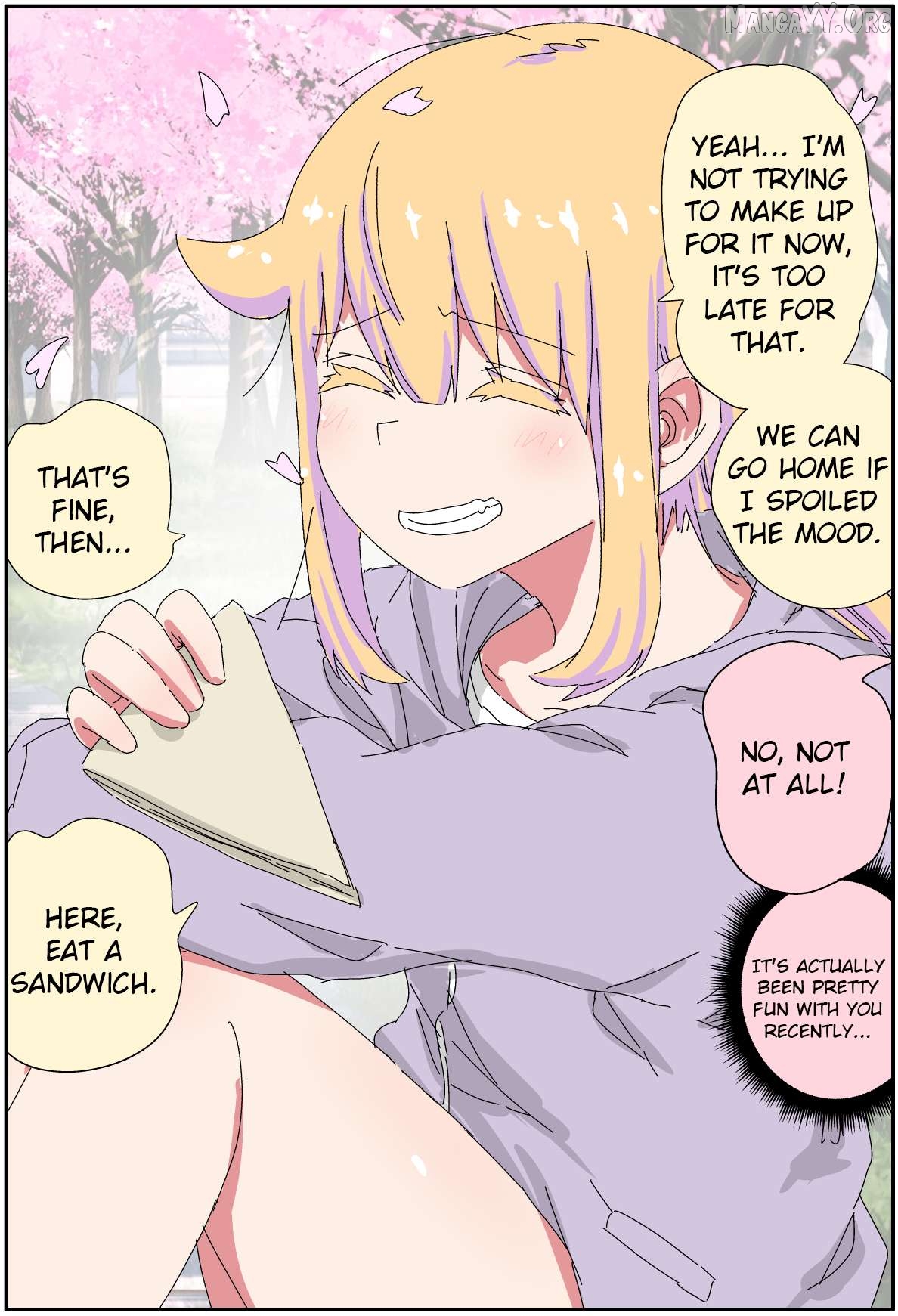 My father has become a beautiful girl and it's a lot of pain Chapter 37 - page 3