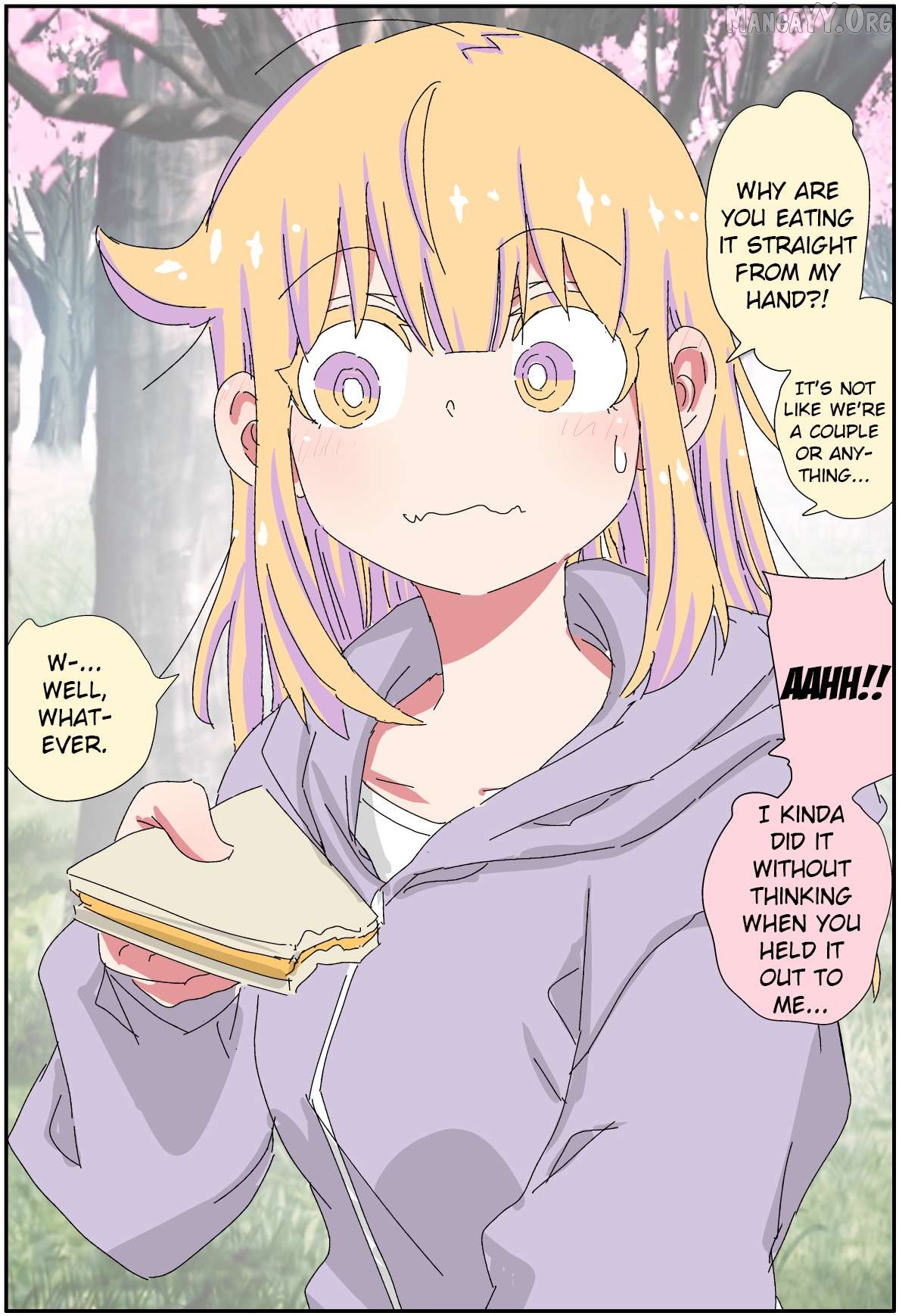 My father has become a beautiful girl and it's a lot of pain Chapter 37 - page 4