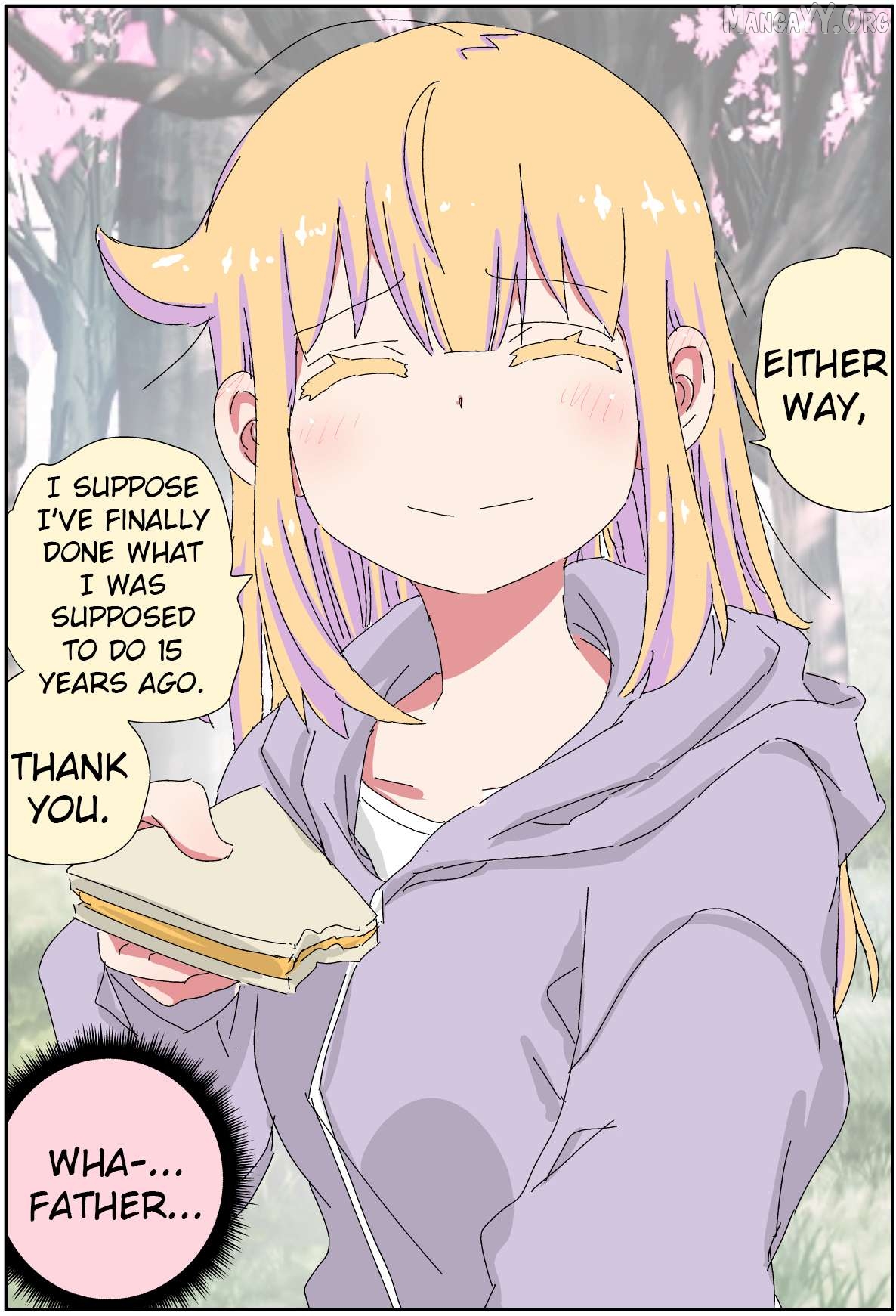 My father has become a beautiful girl and it's a lot of pain Chapter 37 - page 5